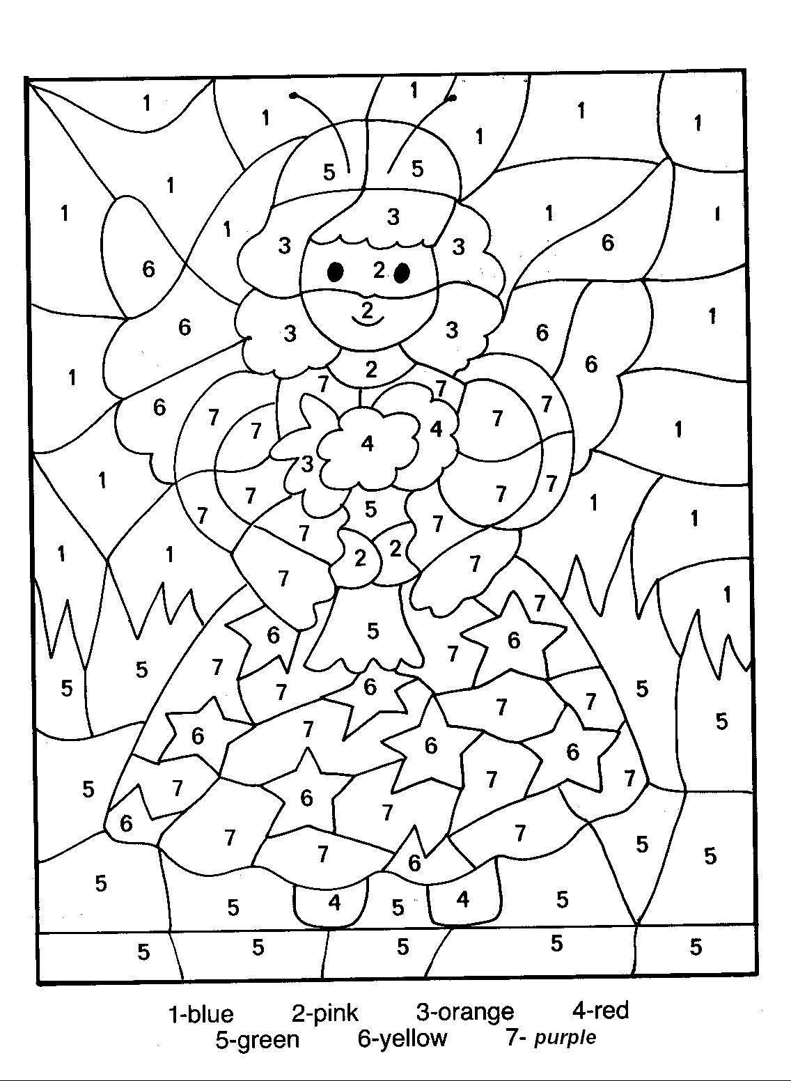 Number Coloring Pages