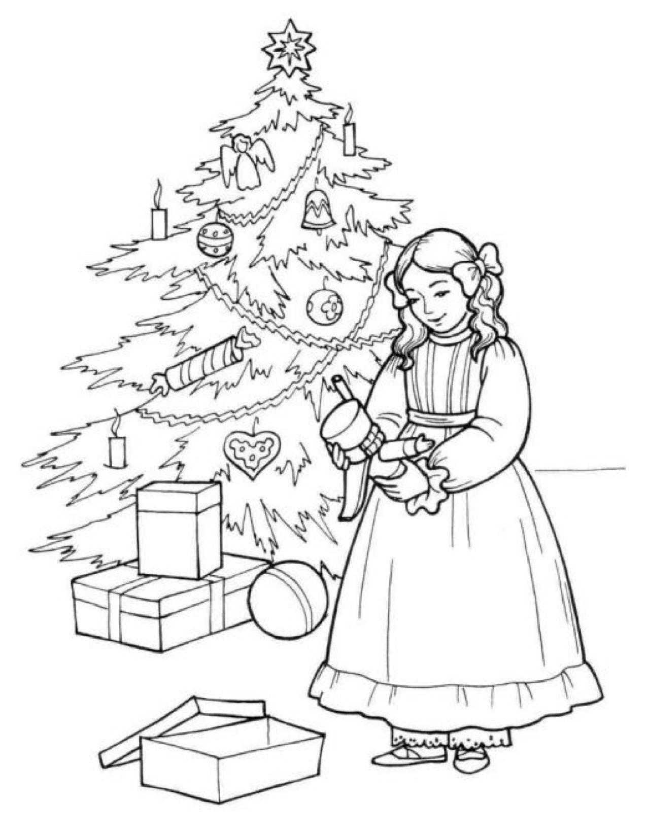 Nutcracker Clara Coloring Pages