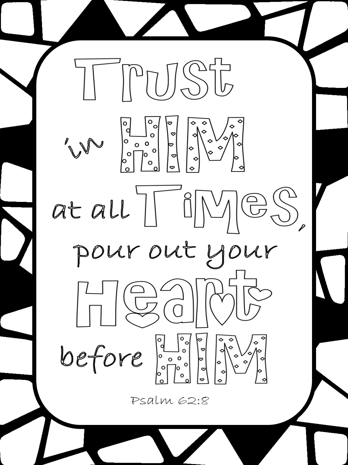 One Bright Crayon Free Bible Journal Coloring Pages