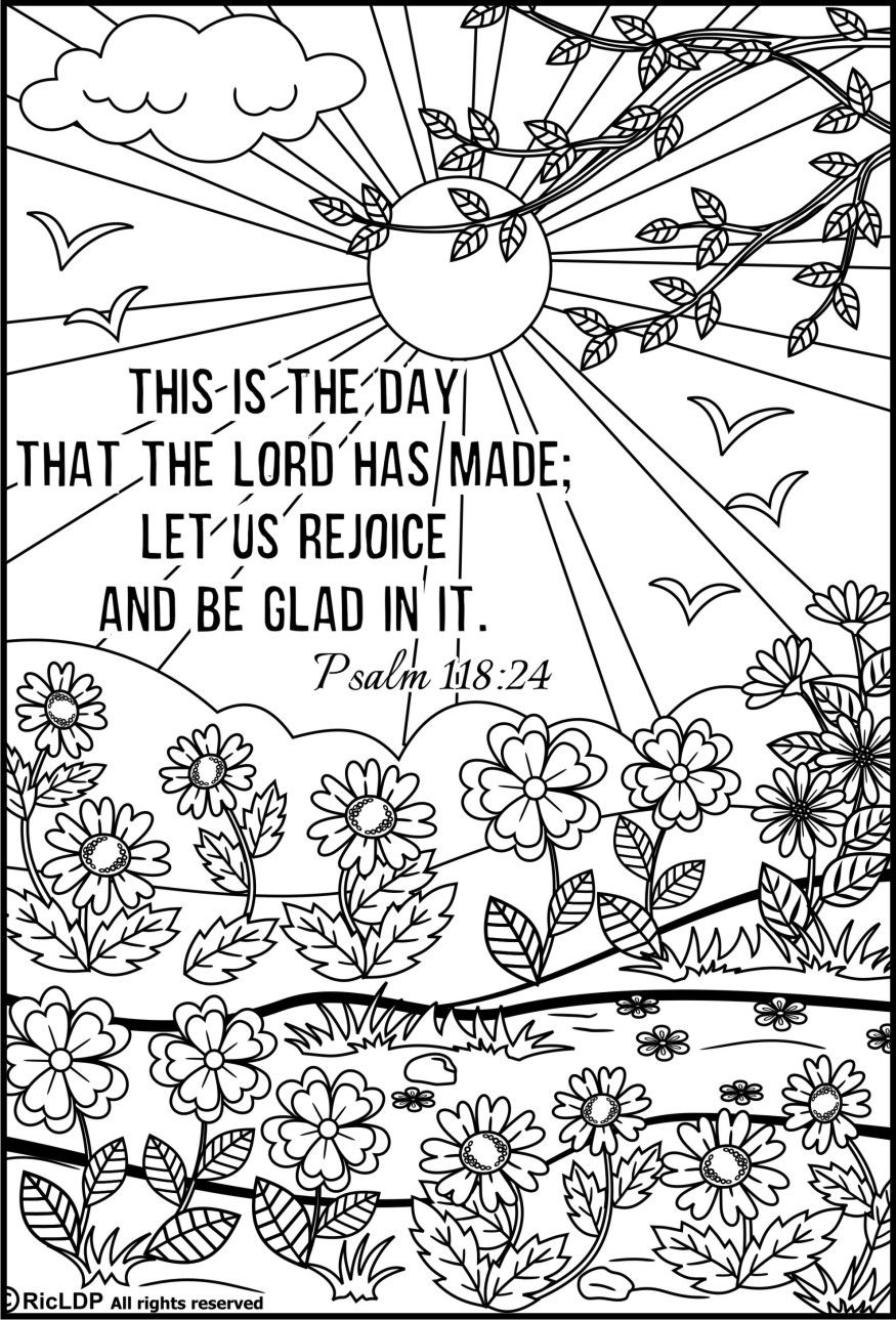 Free Bible Printable Coloring Pages