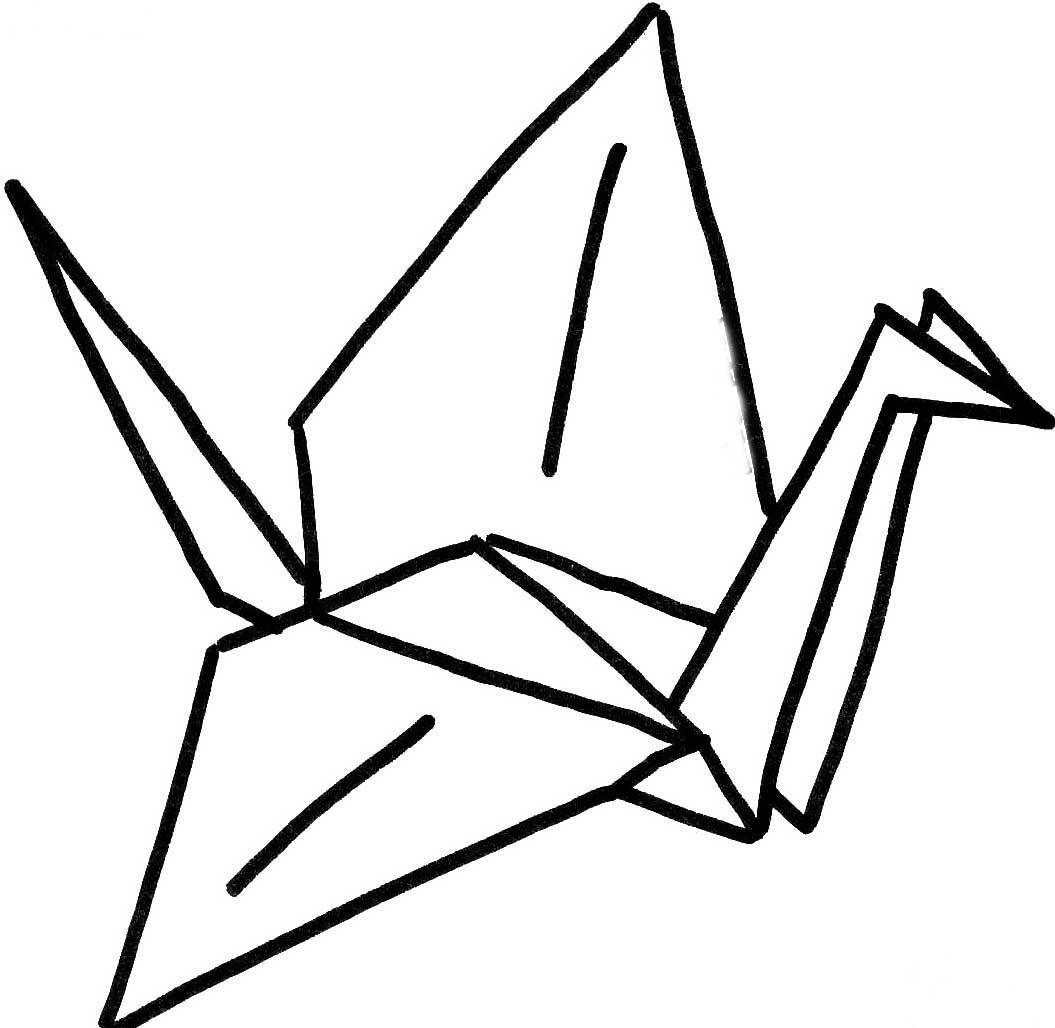 Origami Coloring Pages Printable
