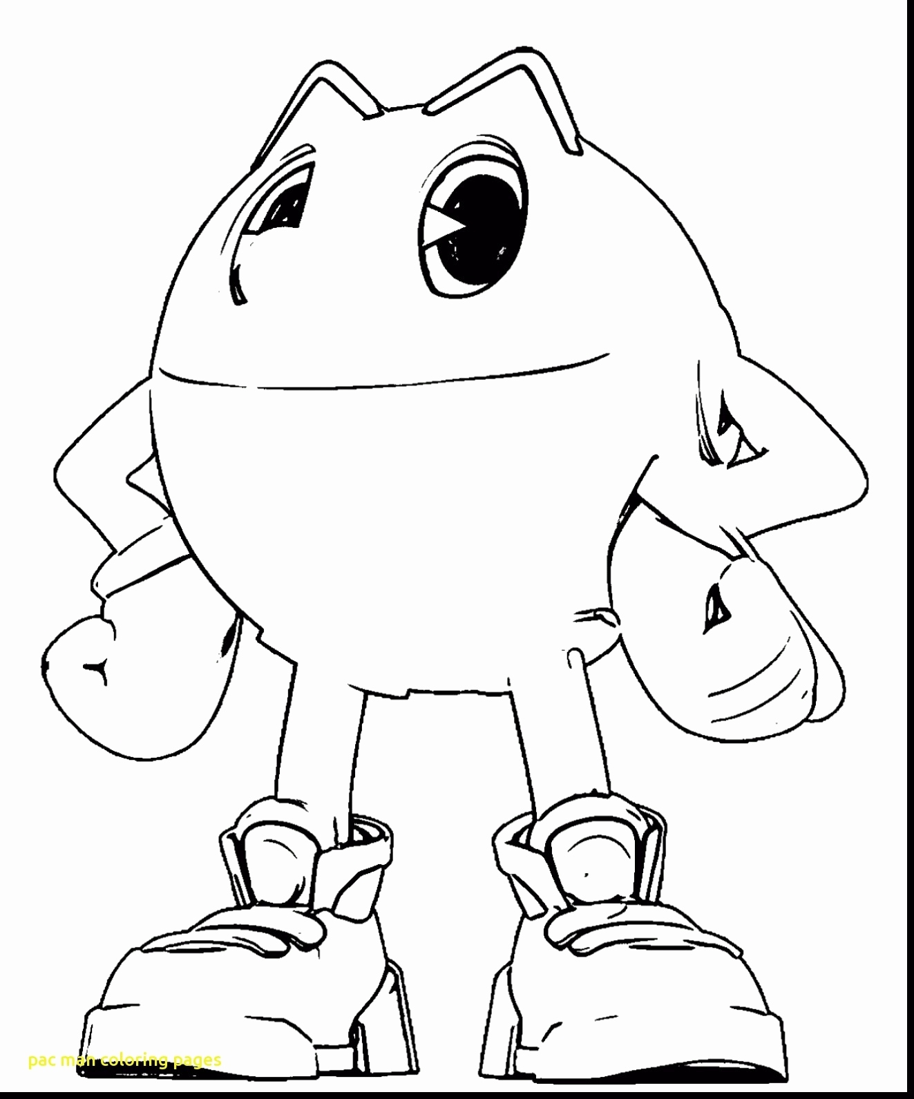 Pacman Coloring Pages At GetColorings Free Printable Colorings Pages To Print And Color