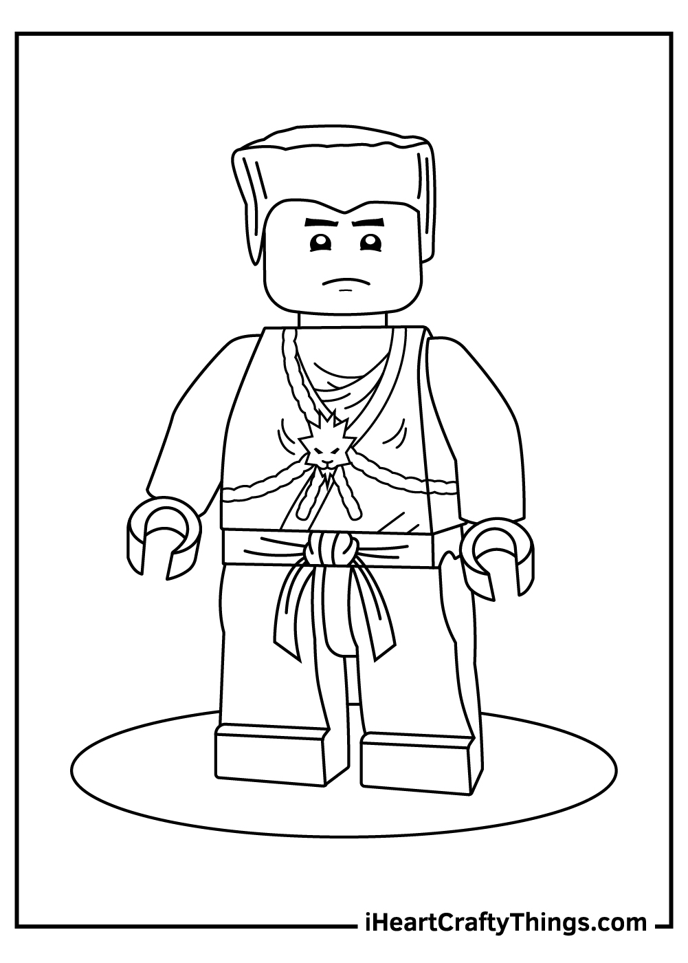 Padl Nyom Ban B Rt N Coloring Page Lego Ninjago Jay J V Veg Ebb L Ad D An
