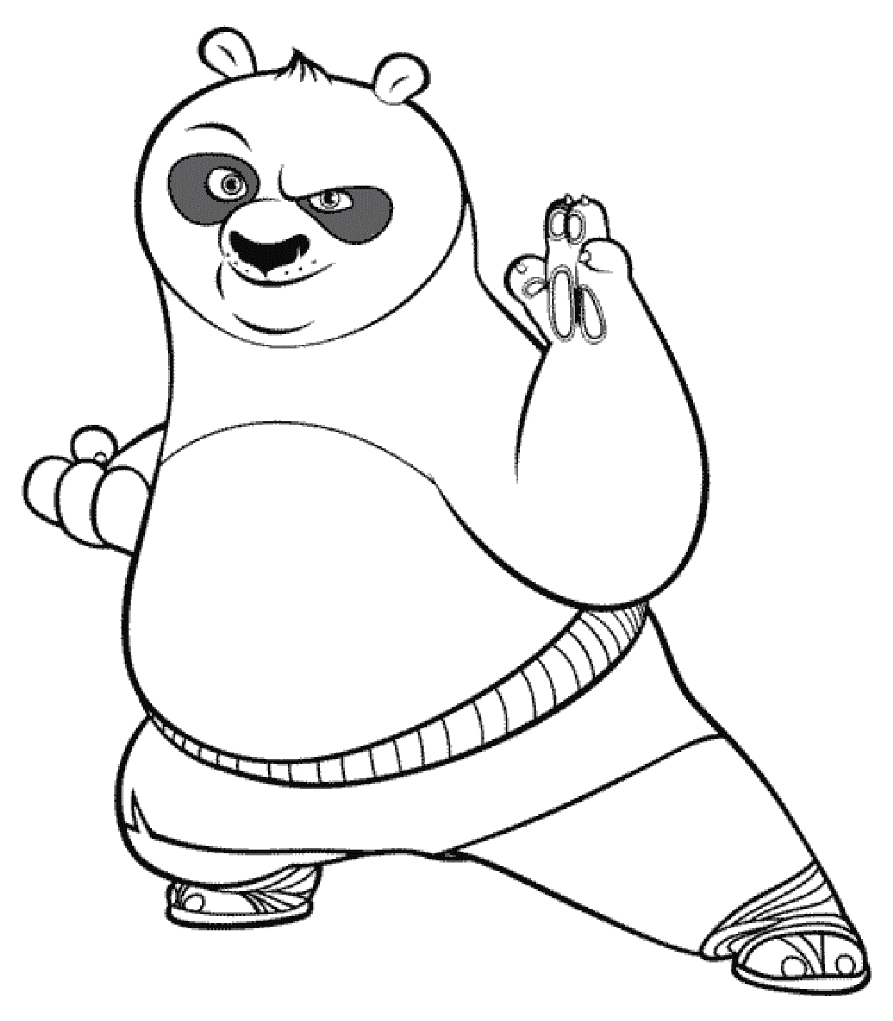 Panda Coloring Pages Kidsuki