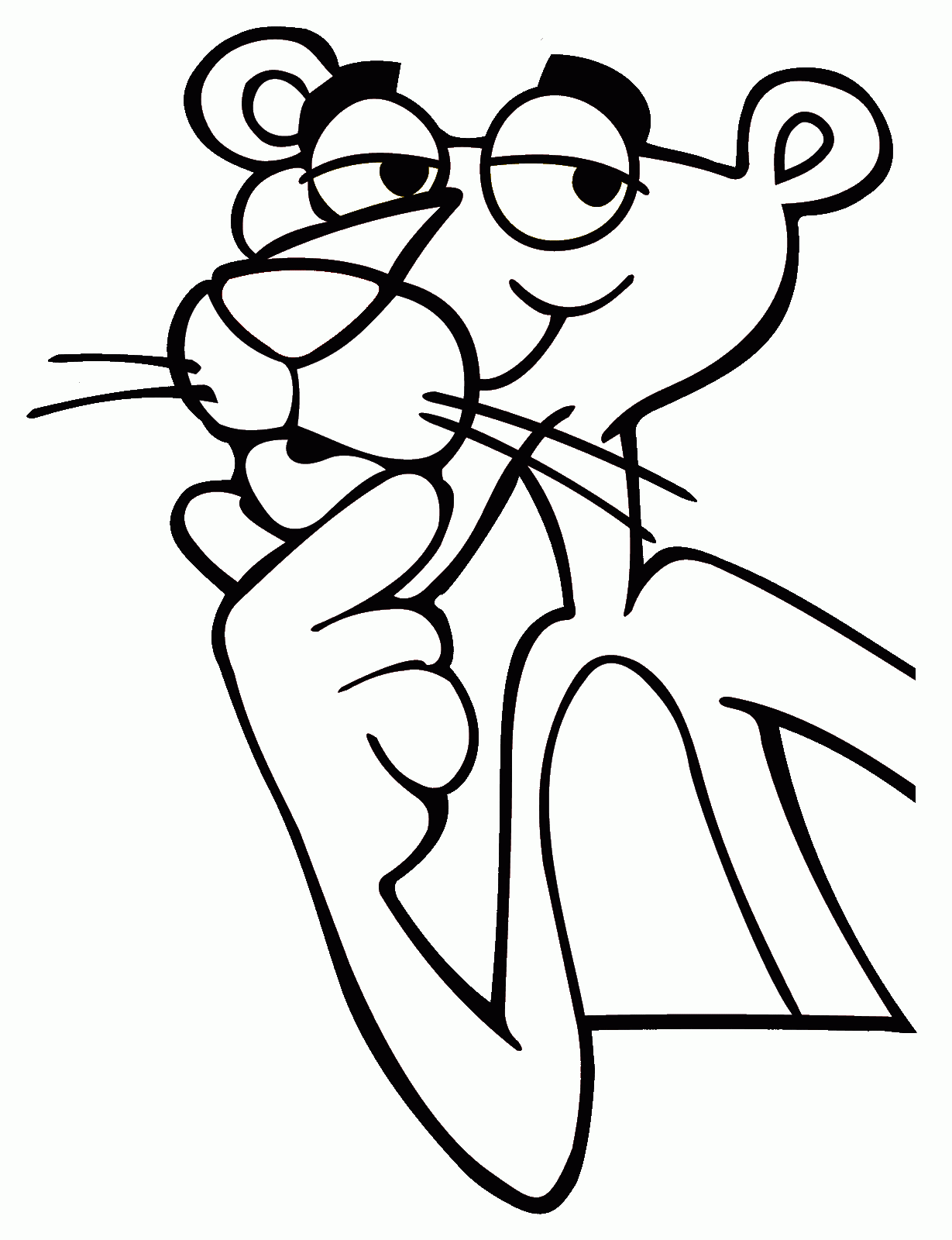 Panther Coloring Pages Kidsuki
