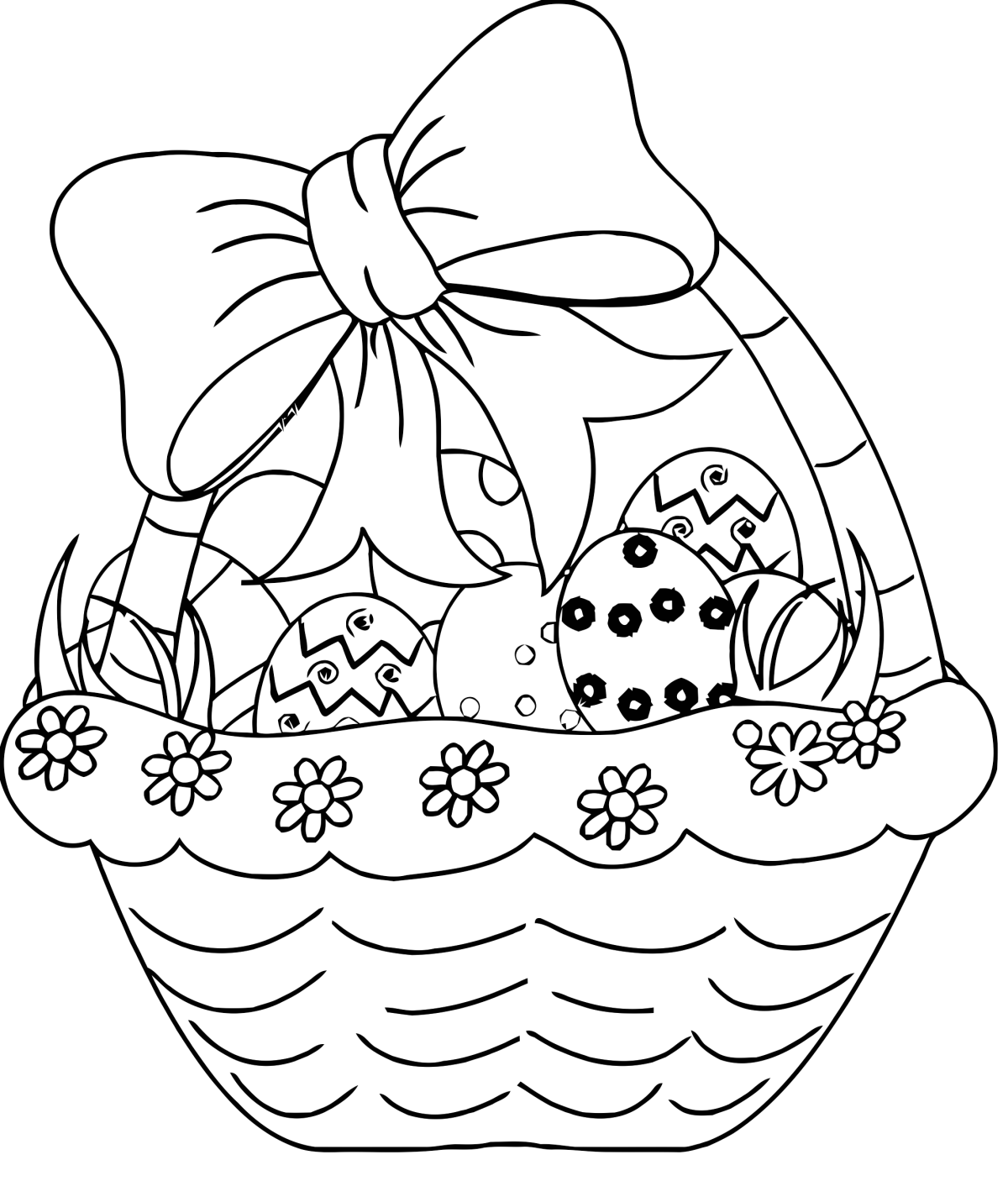 Easter Coloring Page
