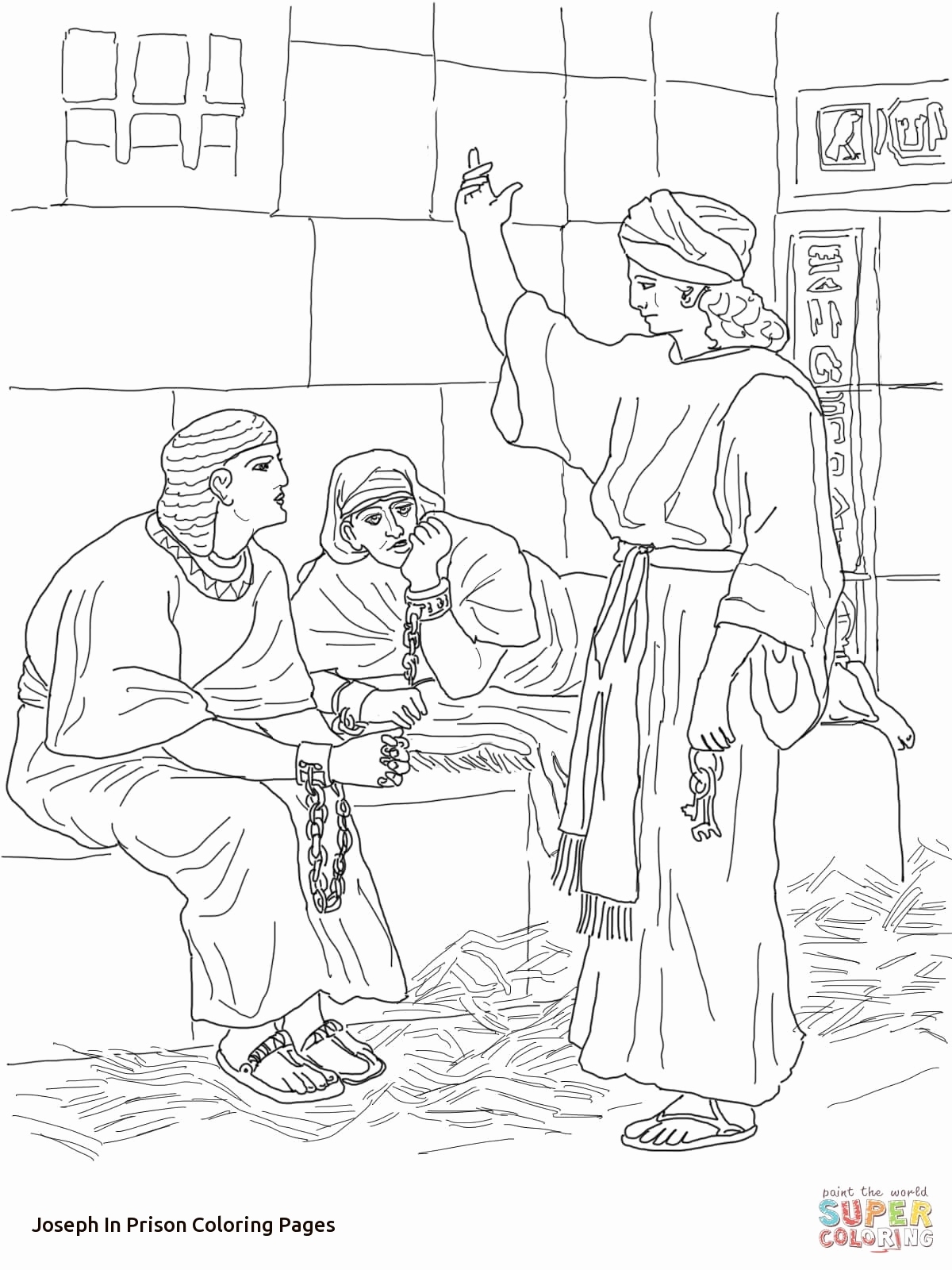 Paul And Silas In Jail Coloring Page At GetColorings Free Printable Colorings Pages To