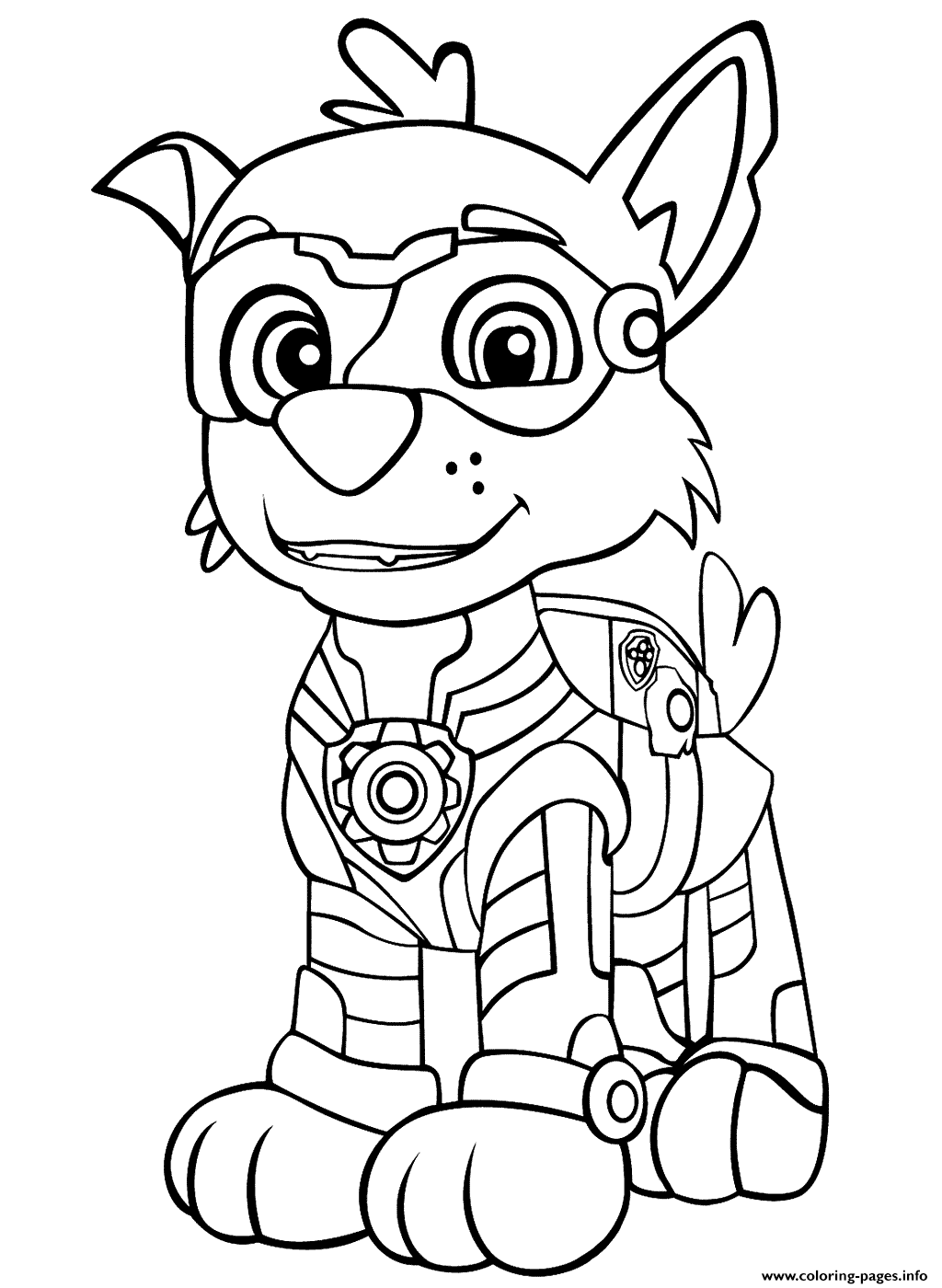 Paw Patrol Mighty Pups Coloring Pages Printable Printable Word Searches