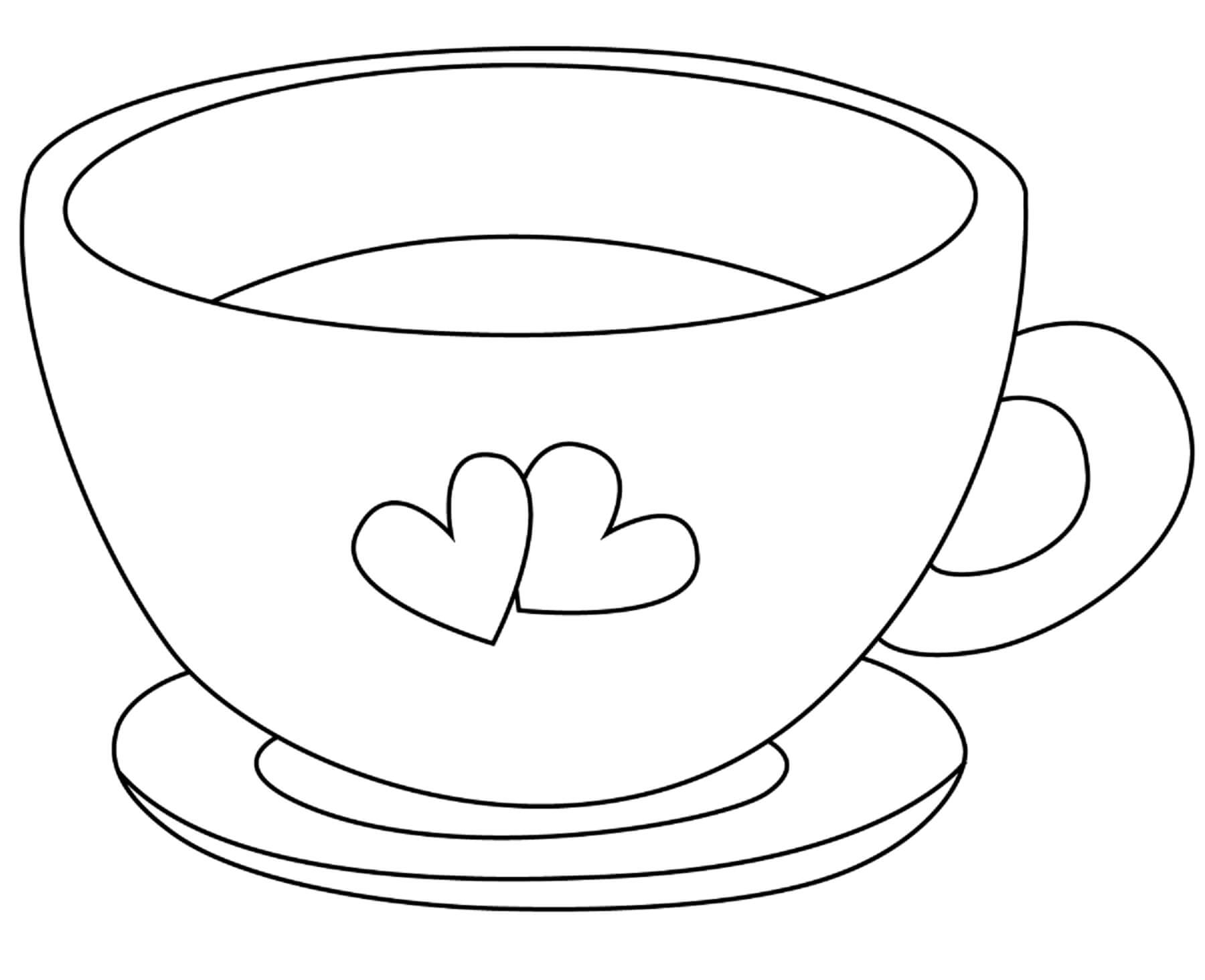 Perfect Cup Coloring Page Download Print Or Color Online For Free
