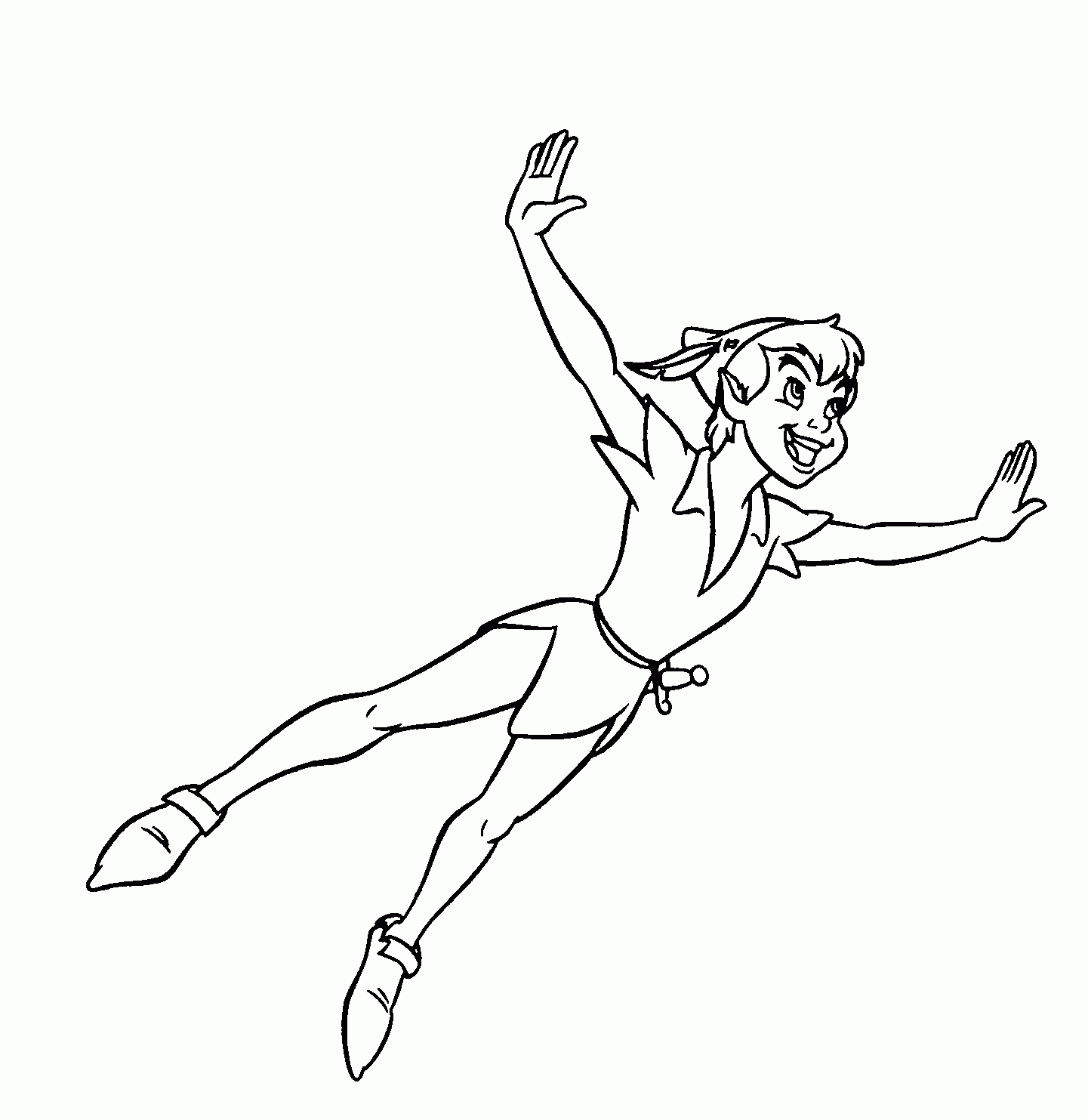 Peter Pan Coloring Pages
