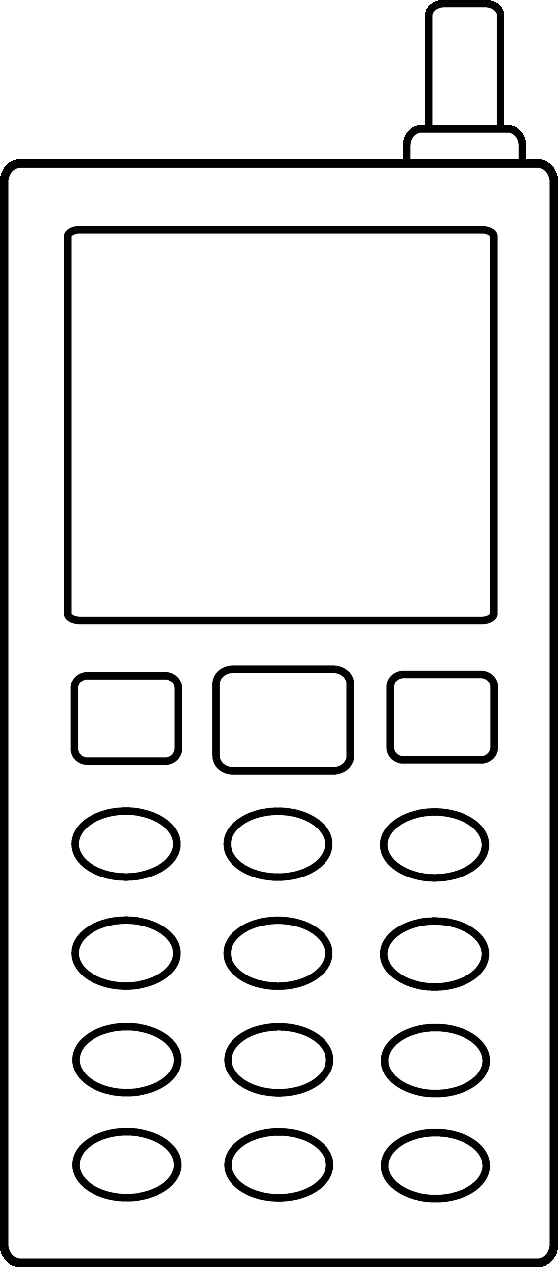 Phone Clipart Outline 20 Free Cliparts Download Images On Clipground 2024
