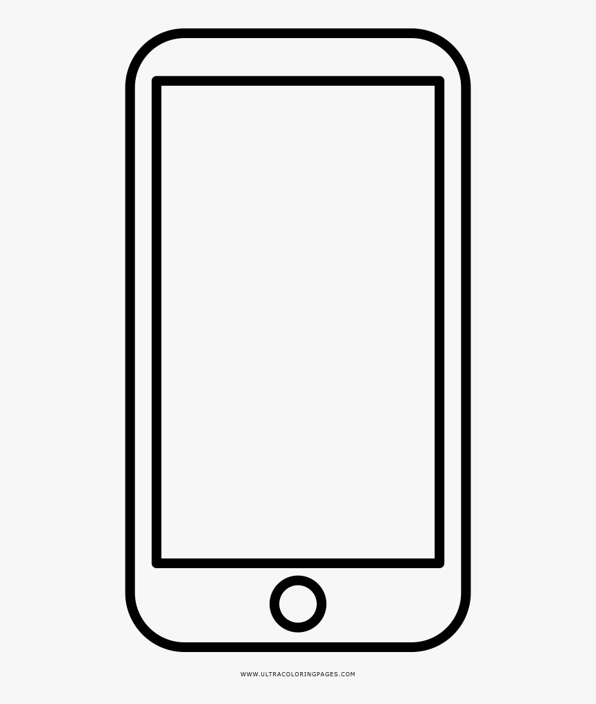 Phone Coloring Pages Mobile Page Ultra Mobile Phone Coloring Page HD Png Download Kindpng