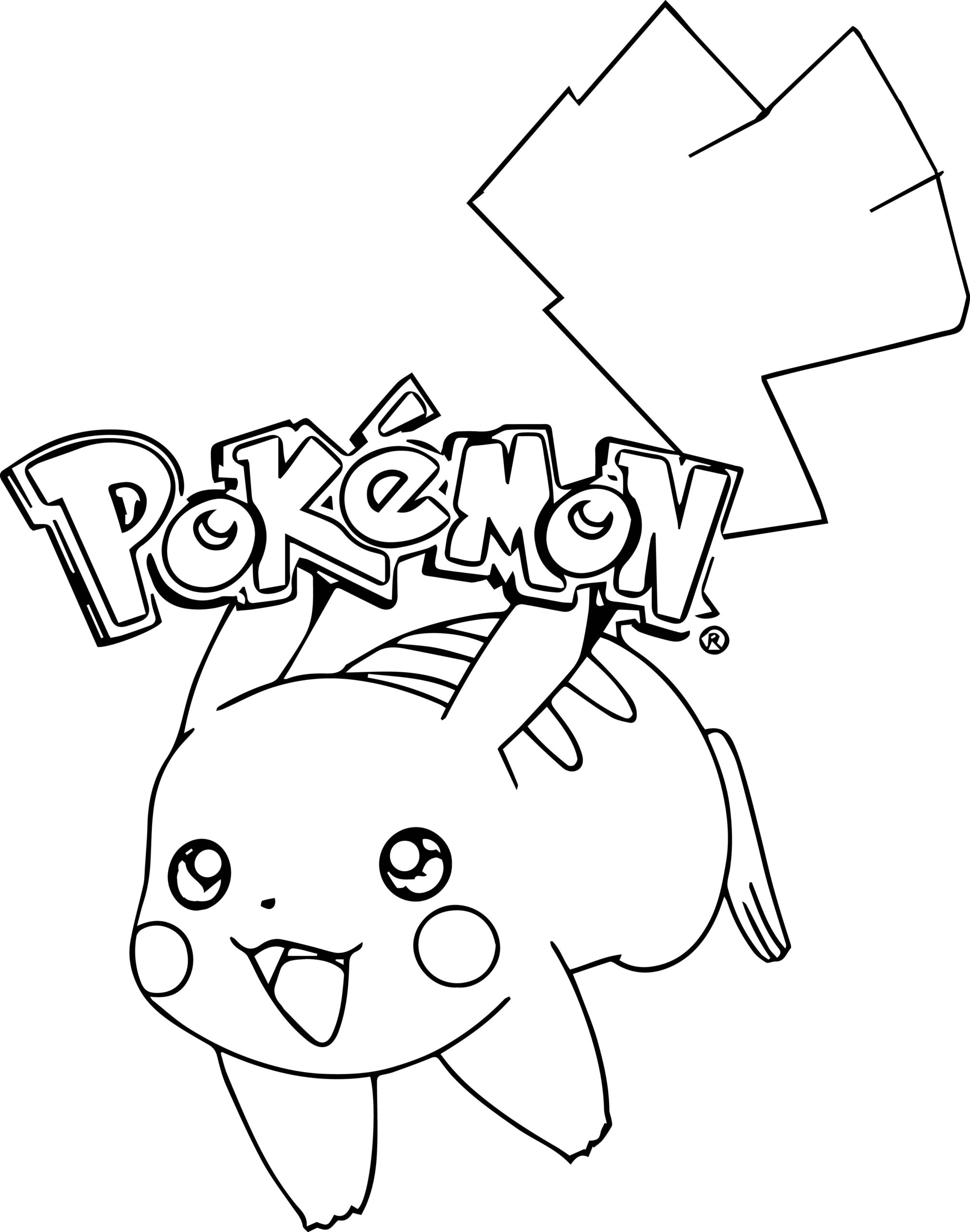Free Printable Pikachew Coloring Pages