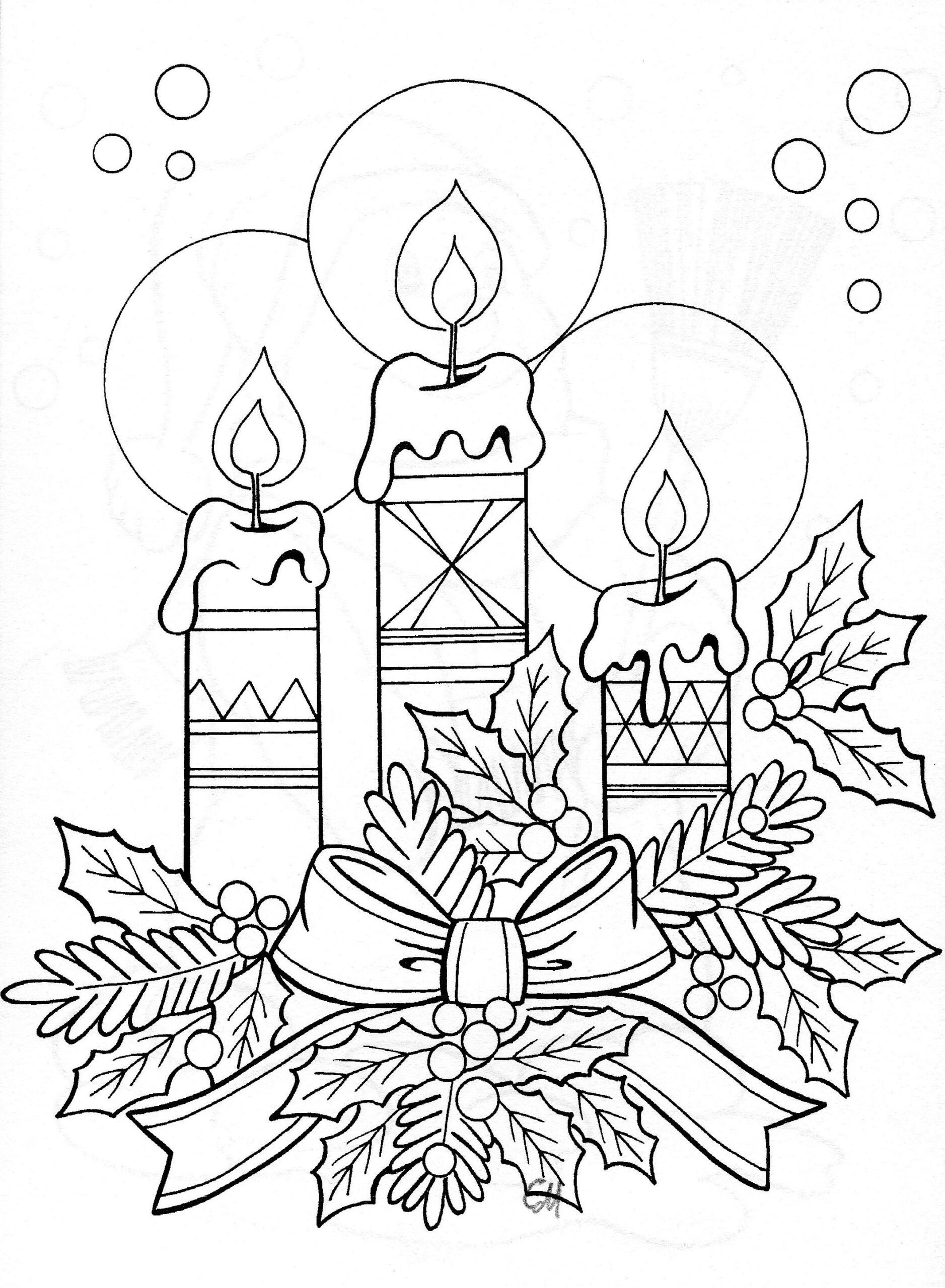 Free Coloring Christmas Pages