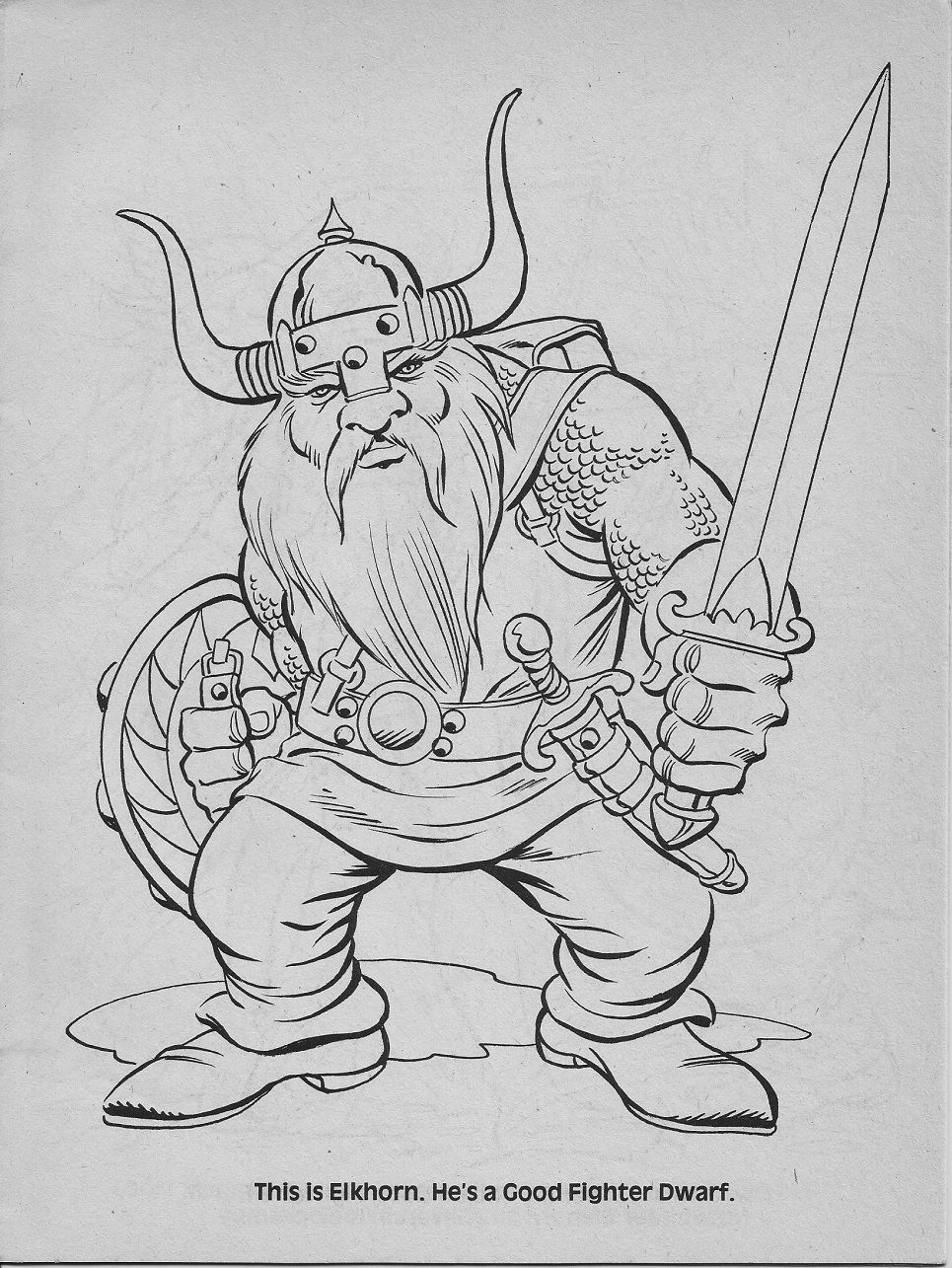 Pin By Nathalie Monio On Coloriage DONJONS DRAGONS BOOKS Vintage Dragon Coloring Page
