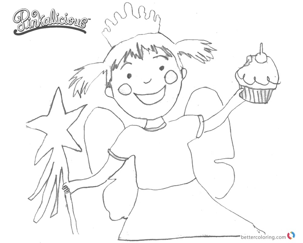 Pinkalicious Coloring Coloring Pages