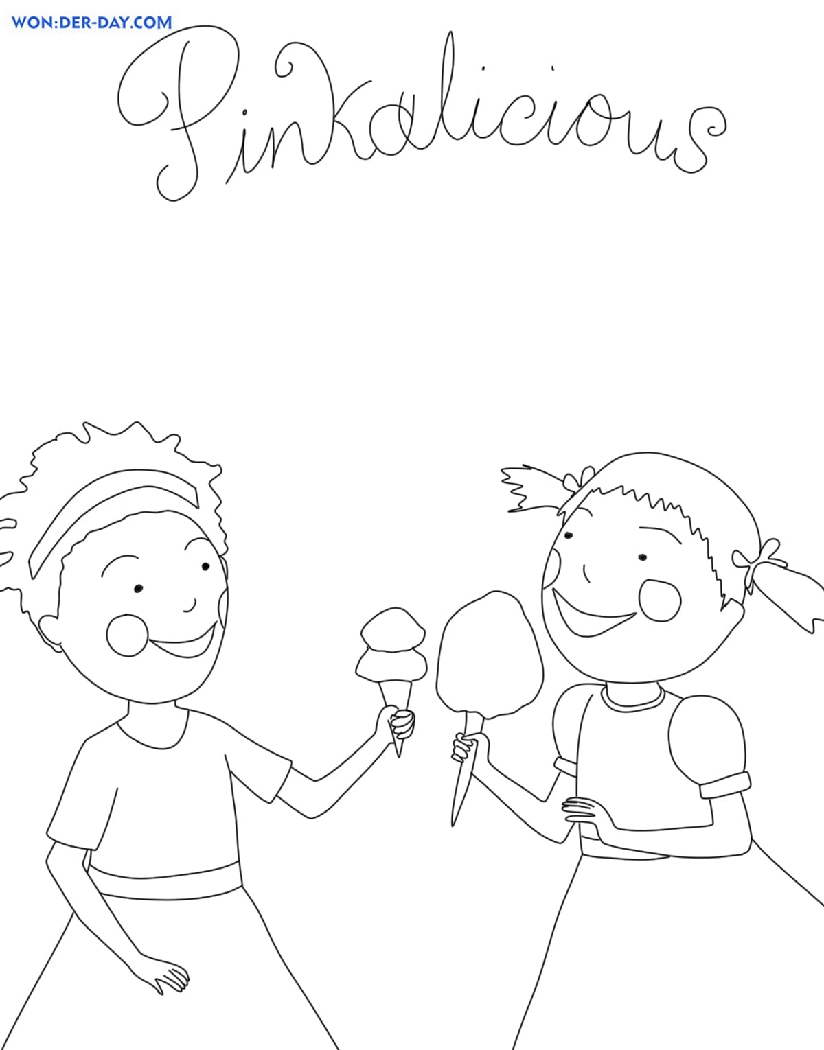 Pinkalicious Coloring Pages Free Coloring Pages