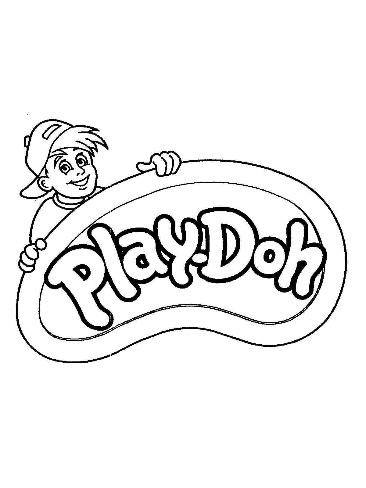 Printable Playdoh Coloring Pages