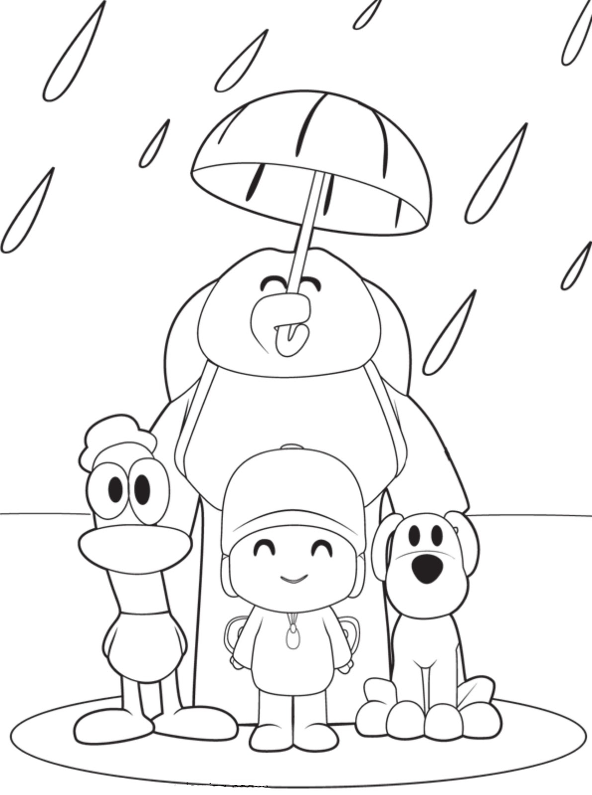 Pocoyo Coloring Pages Free Printable Coloring Pages Cool Coloring Pages