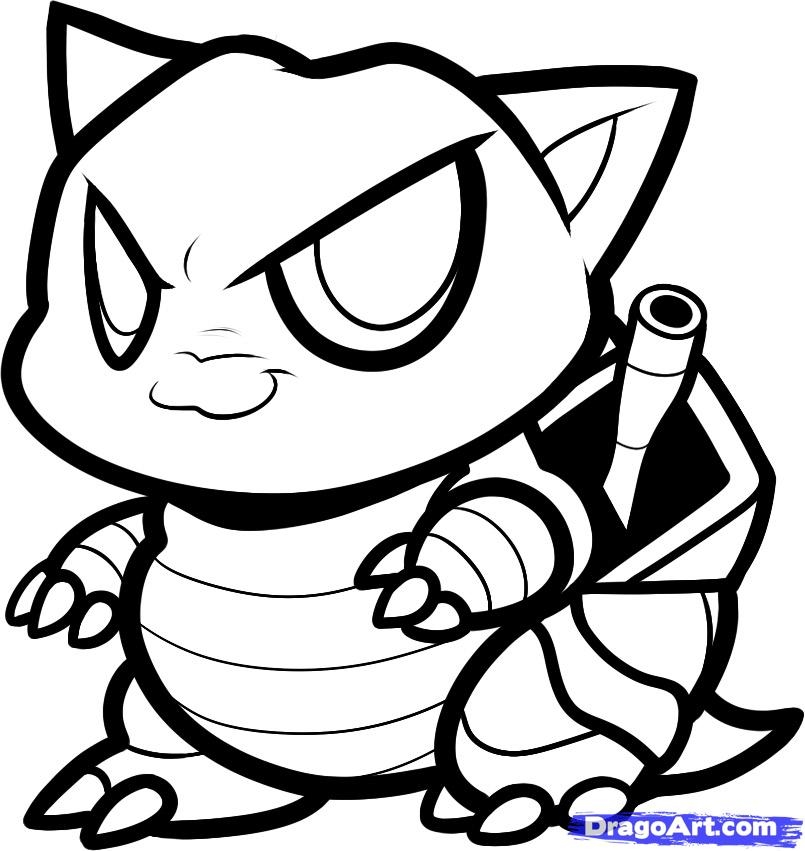 Pokemon Coloring Pages Cute At GetColorings Free Printable Colorings Pages To Print And Color