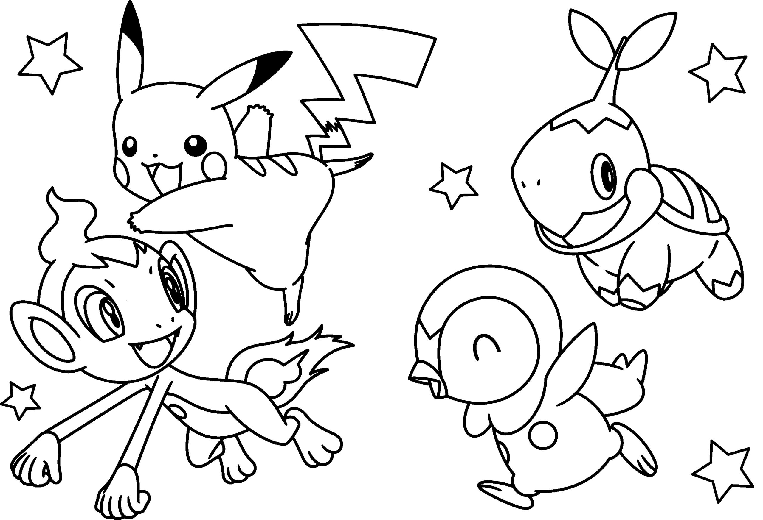Character Coloring Pages