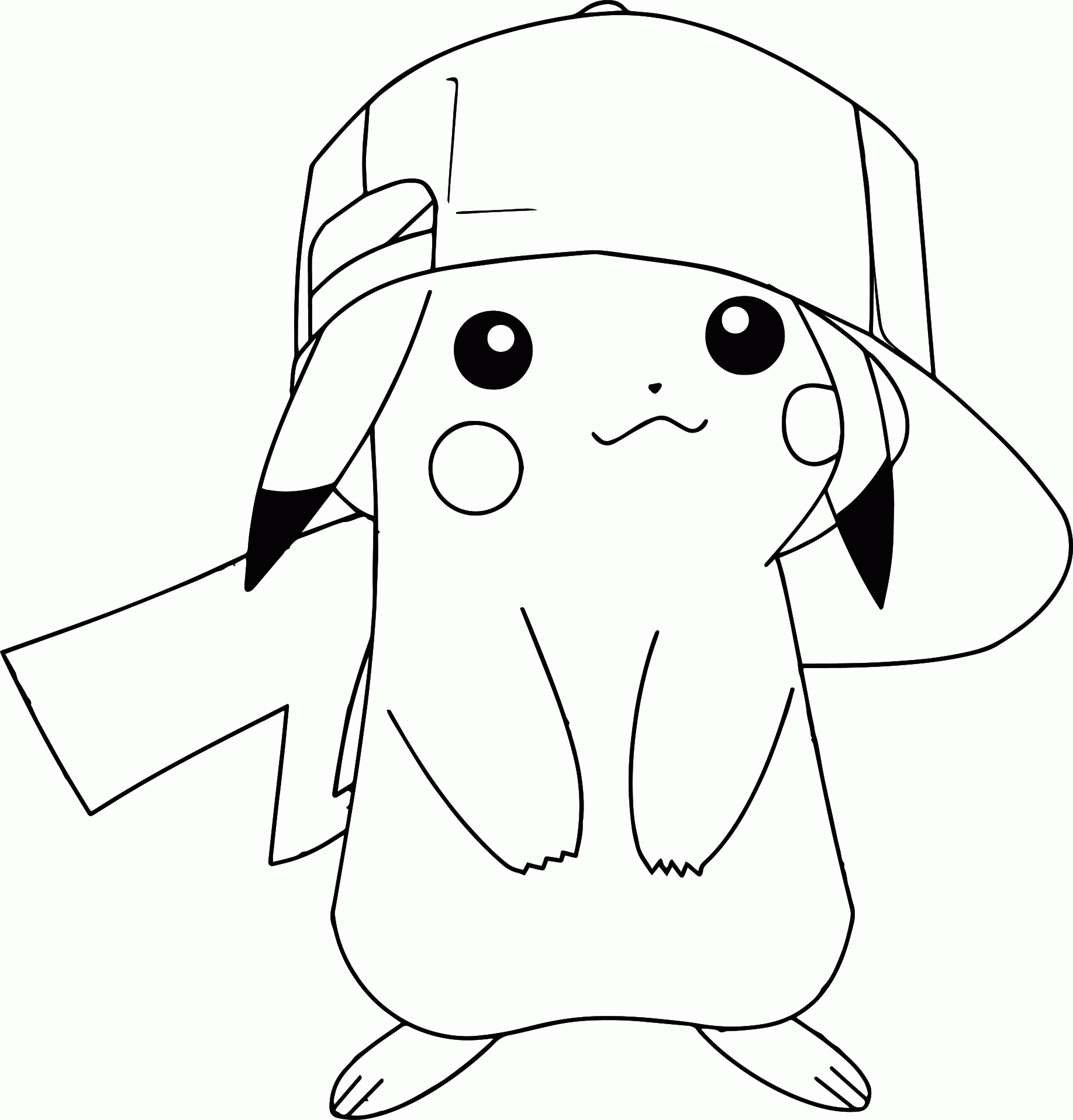 Pikachu Coloring Pages