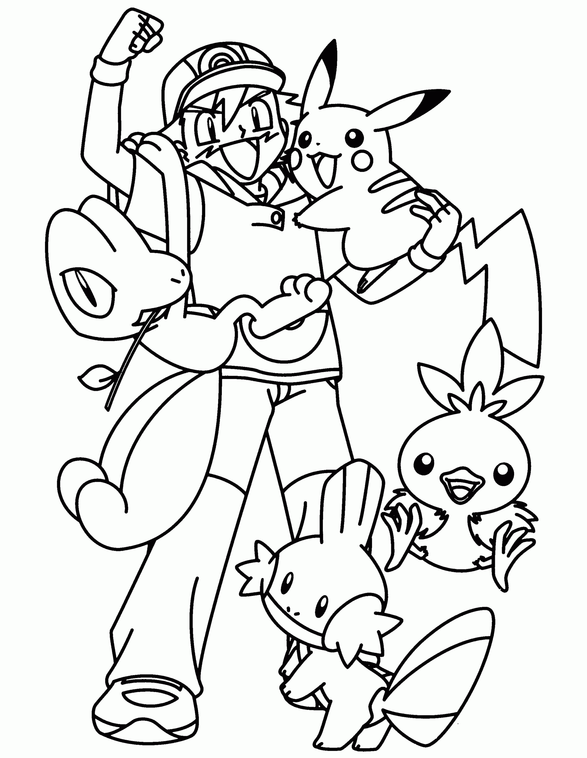 Pokemon Printable Coloring Pages