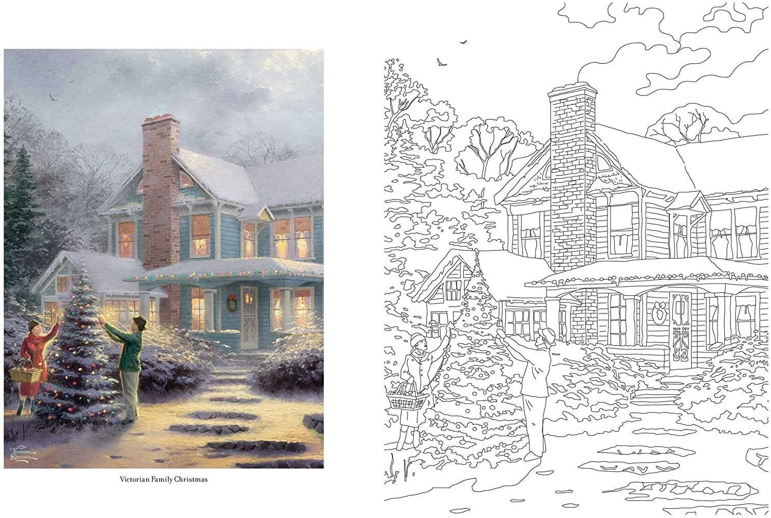 Posh Adult Coloring Book Thomas Kinkade Peaceful Moments Posh Coloring Books Amazon Co Uk
