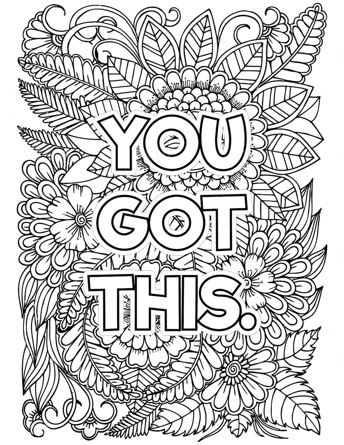 Positive Sayings Coloring Pages Free Wallpapers HD
