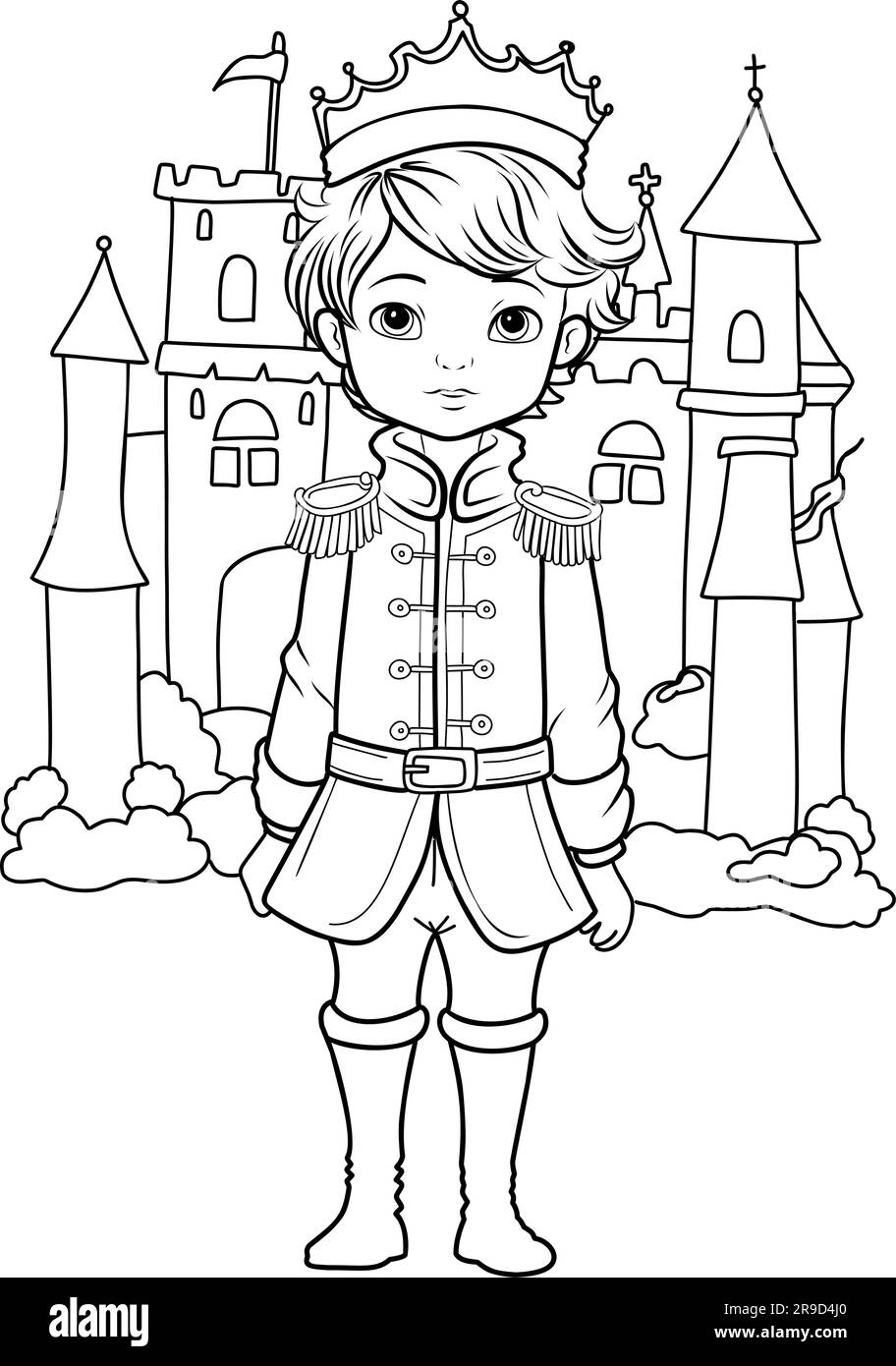 Practicing Coloring Pages Prince