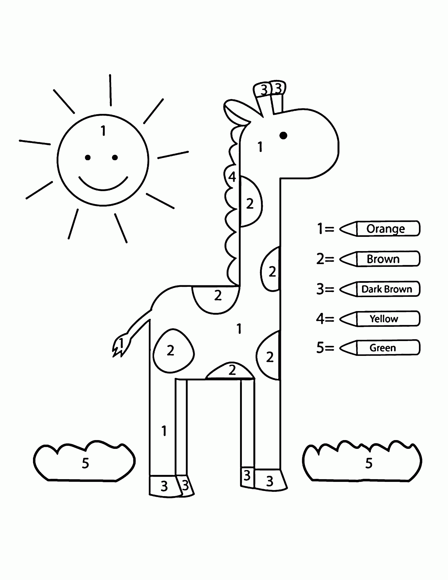 Preschool Worksheet Educational Toddler Coloring Pages Coloring Worksheets
