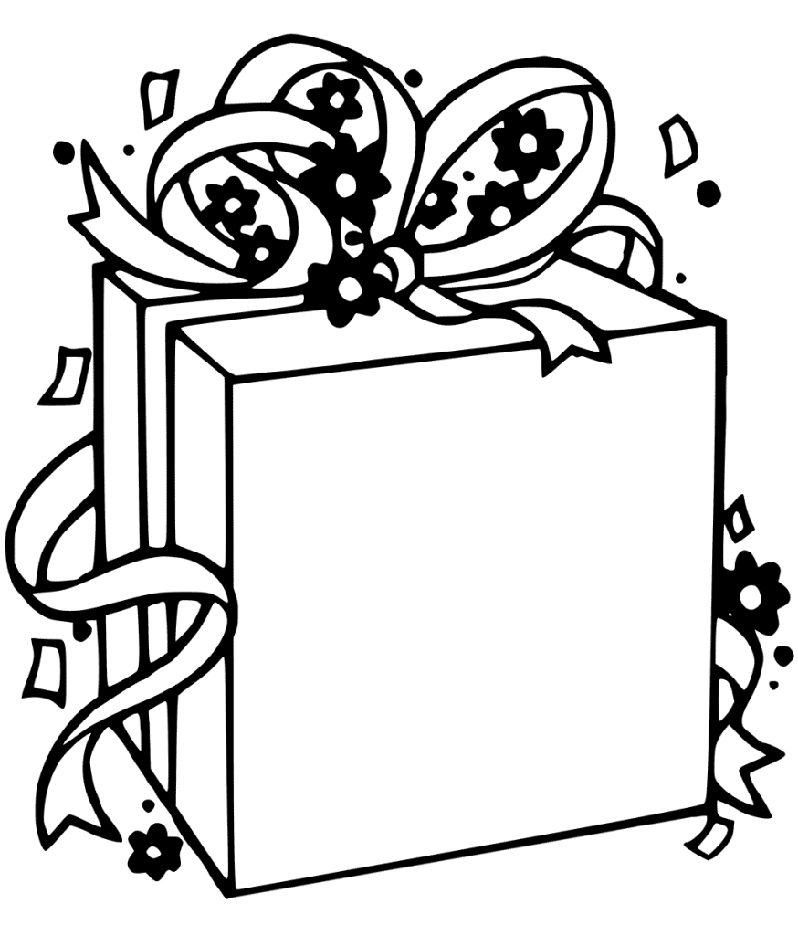 Presents Coloring Pages Best Coloring Pages For Kids