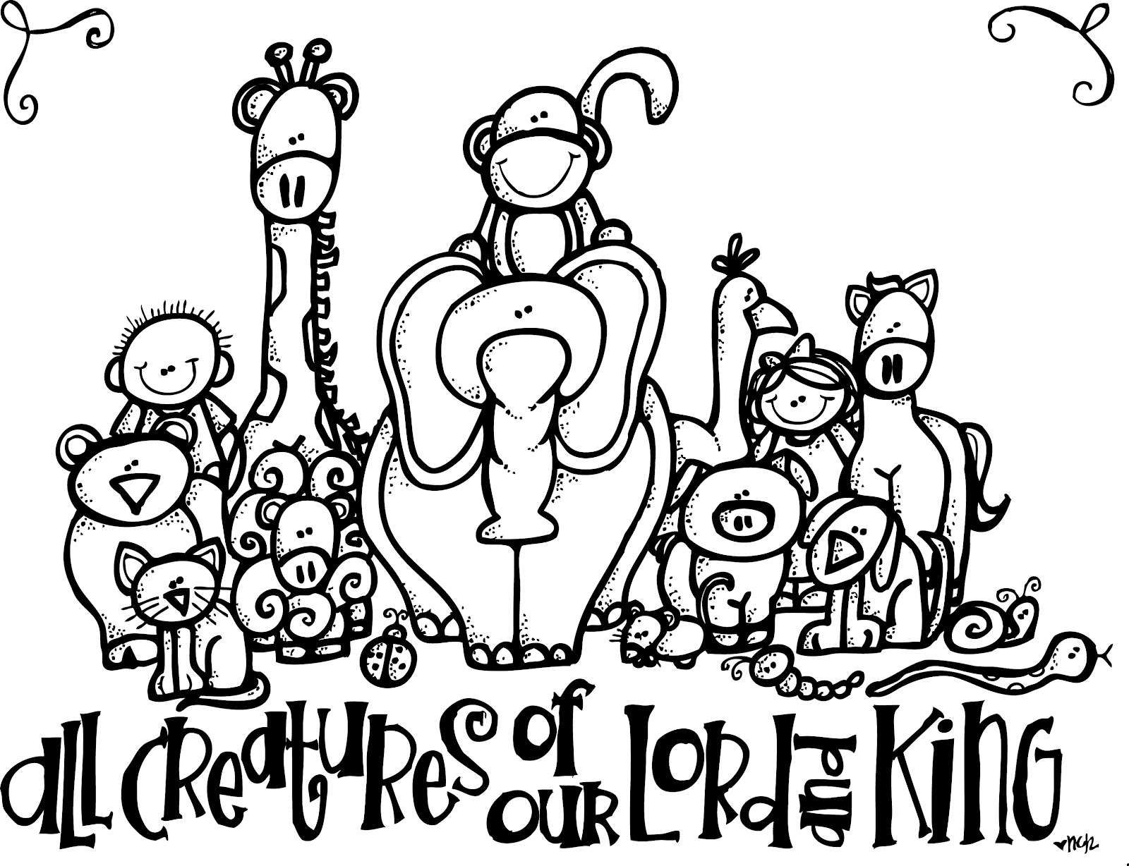 Primary Coloring Pages