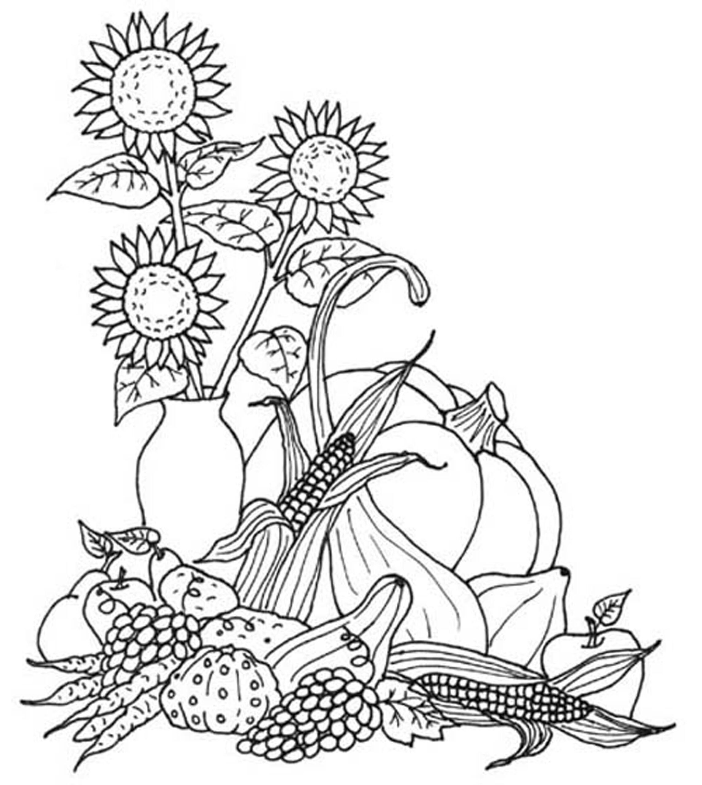 Print Download Fall Coloring Pages Benefit Of Coloring For Kids