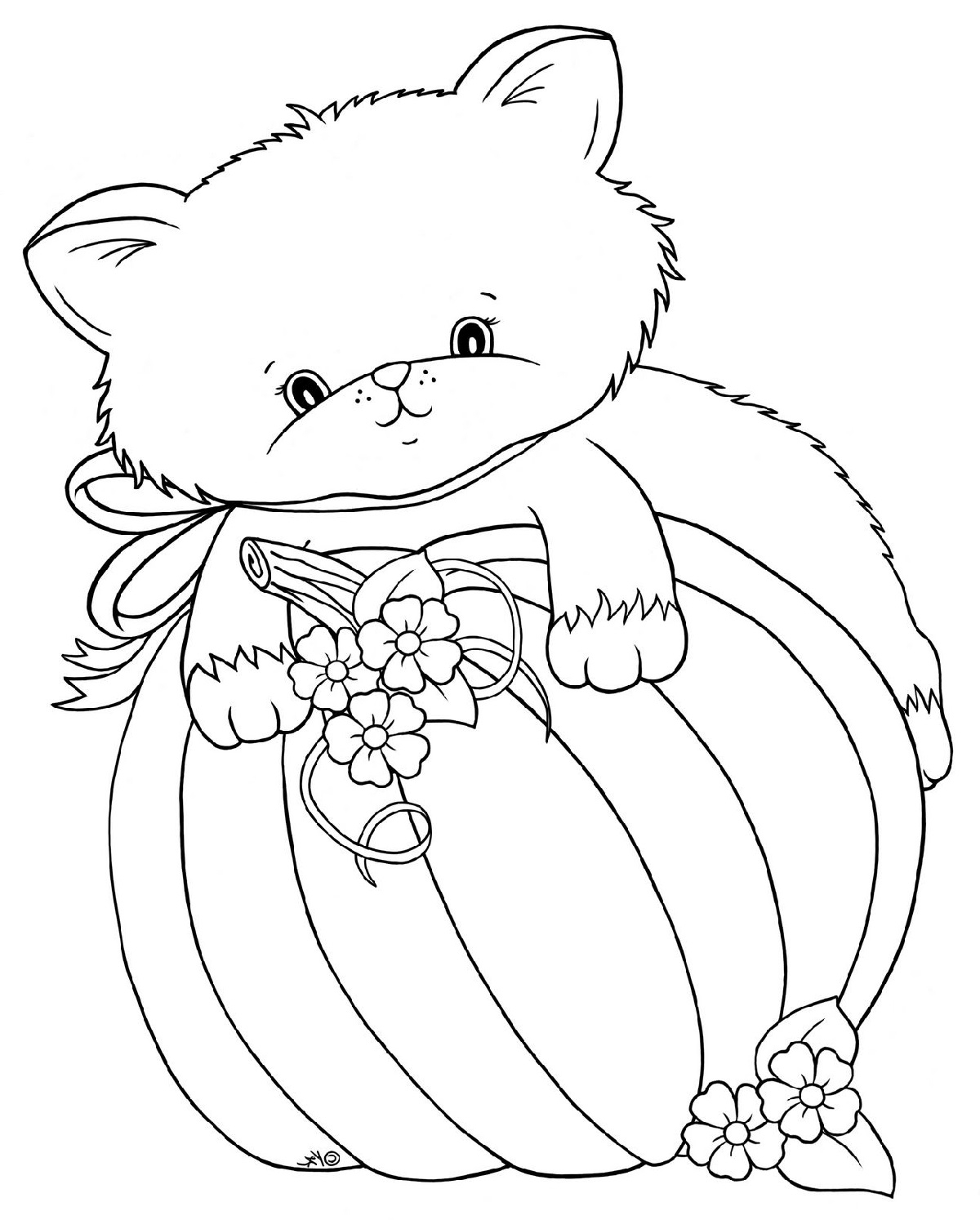 Fall Coloring Pages For Kids
