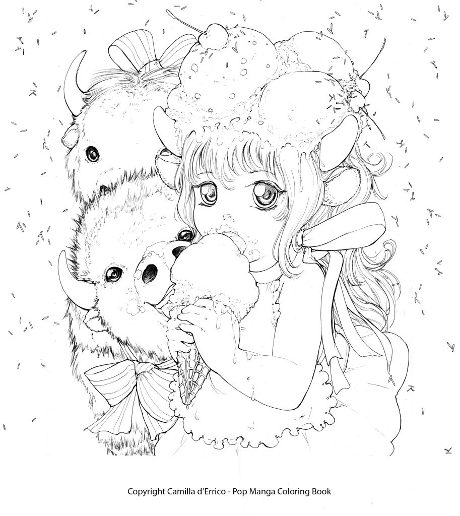Printable Camilla D Errico Coloring Pages