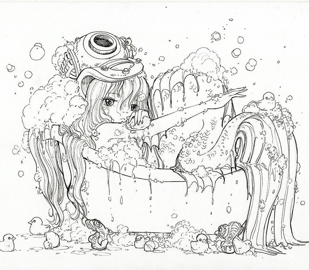 Printable Camilla D Errico Coloring Pages