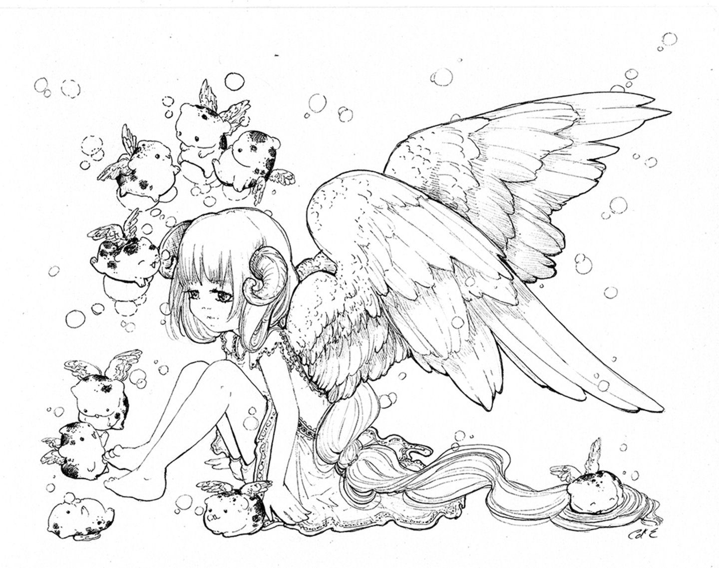 Camilla D'errico Coloring Pages