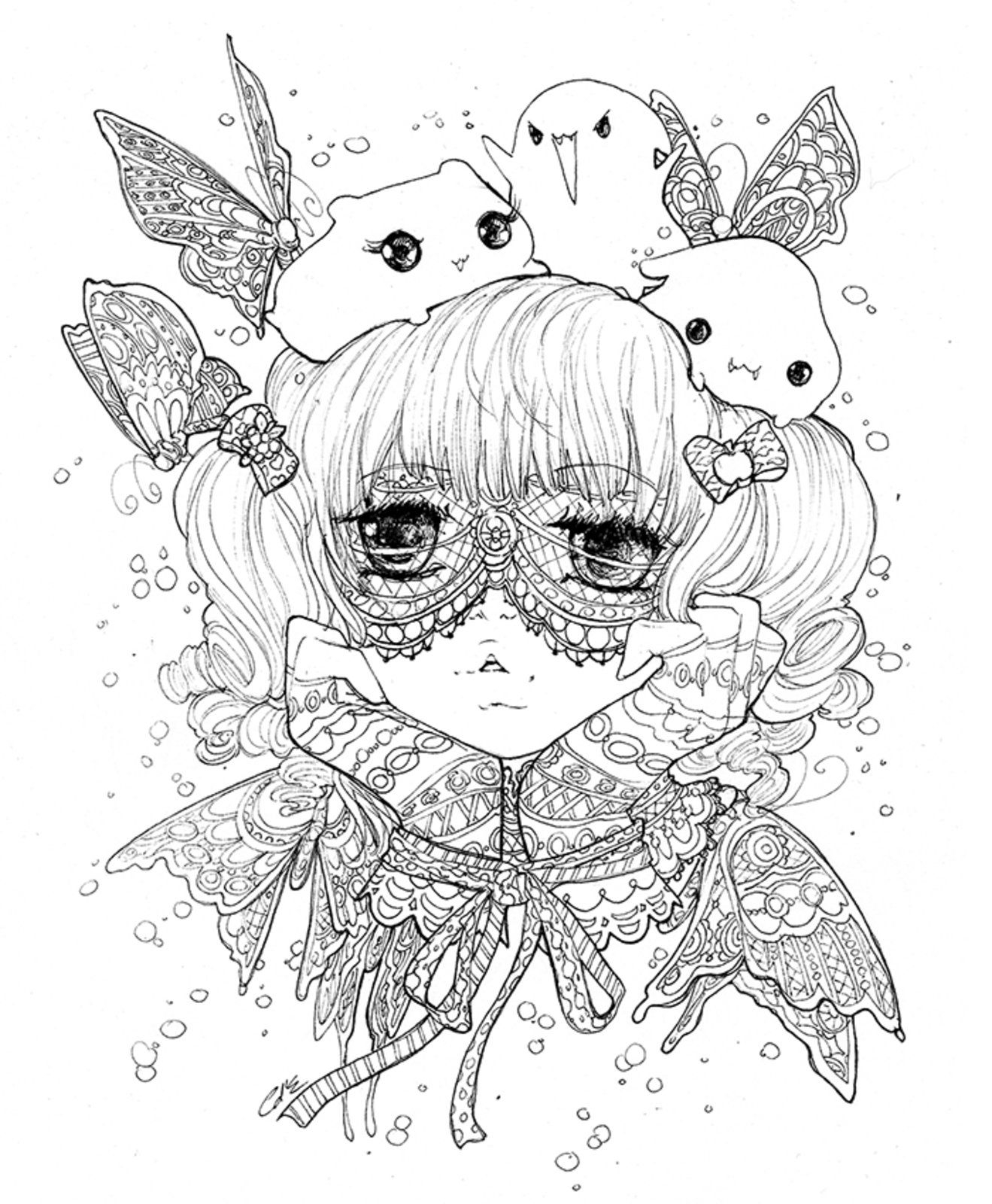 Printable Camilla D Errico Coloring Pages