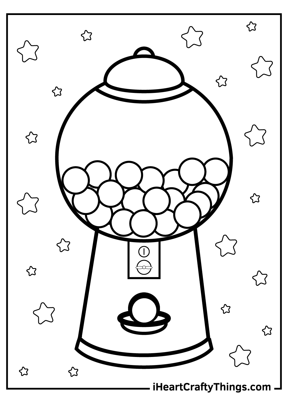 Printable Candy Coloring Pages Updated 2021