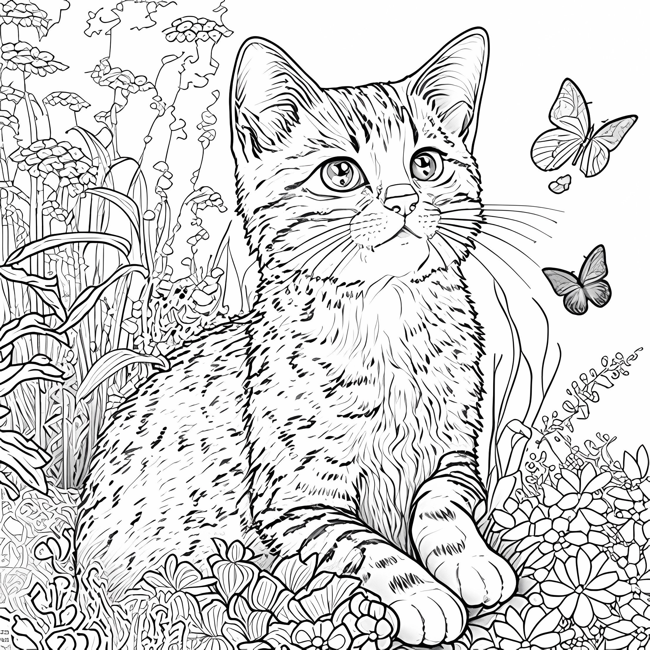 Realistic Animal Coloring Pages