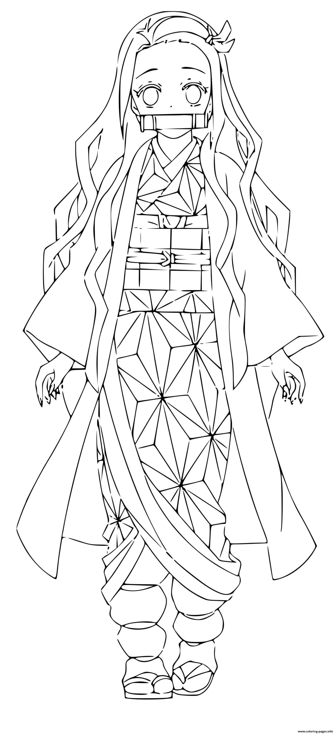 Demon Slayer Coloring Pages
