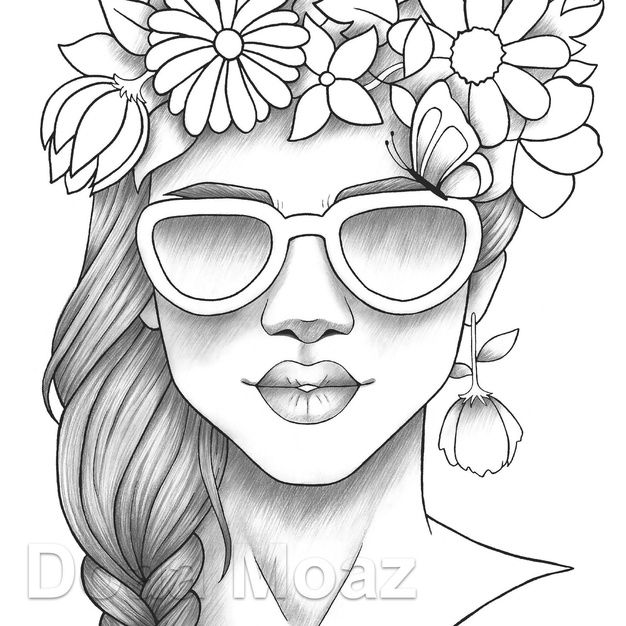 Girl Coloring Pages