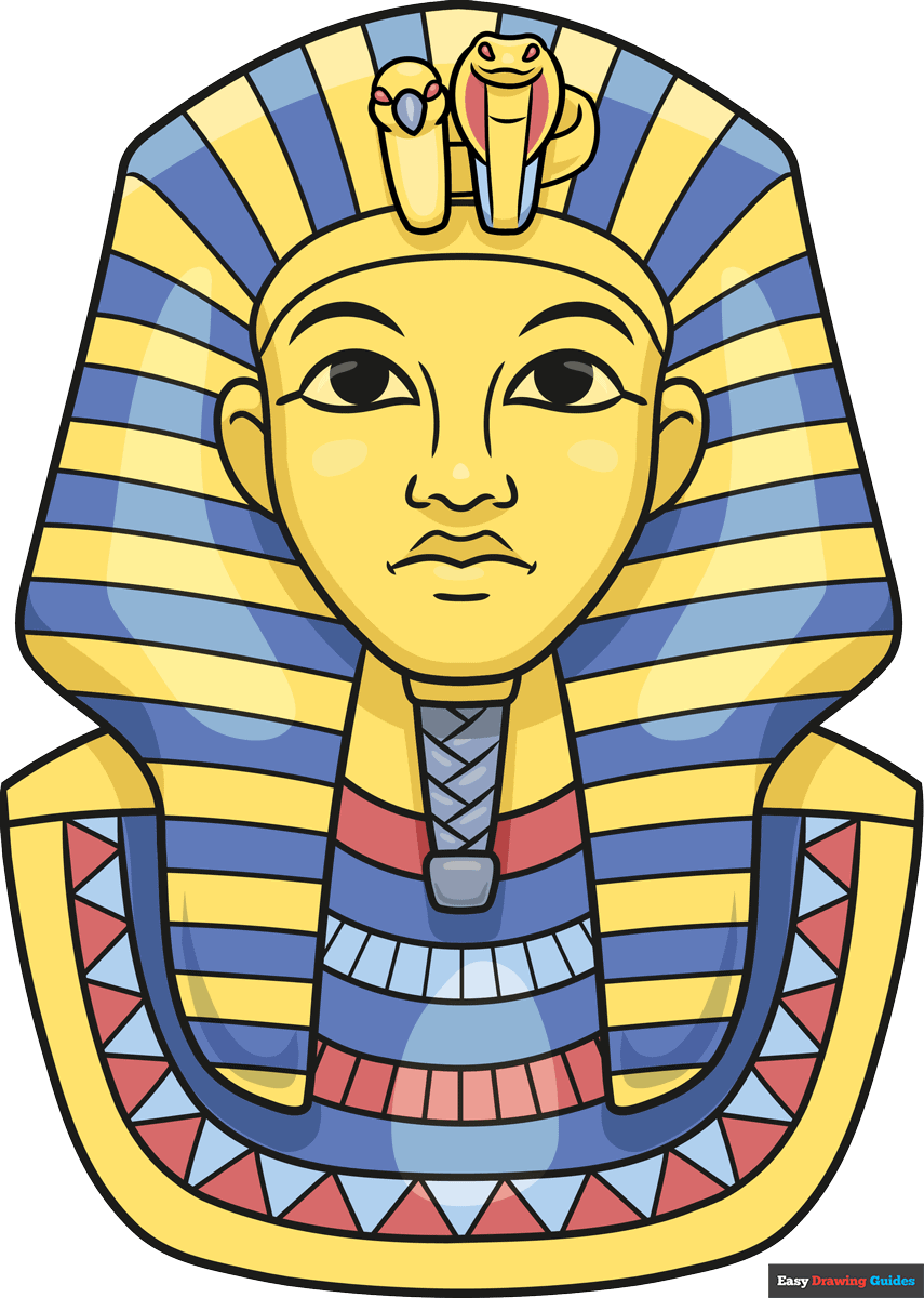 Printable Coloring Pages King Tut