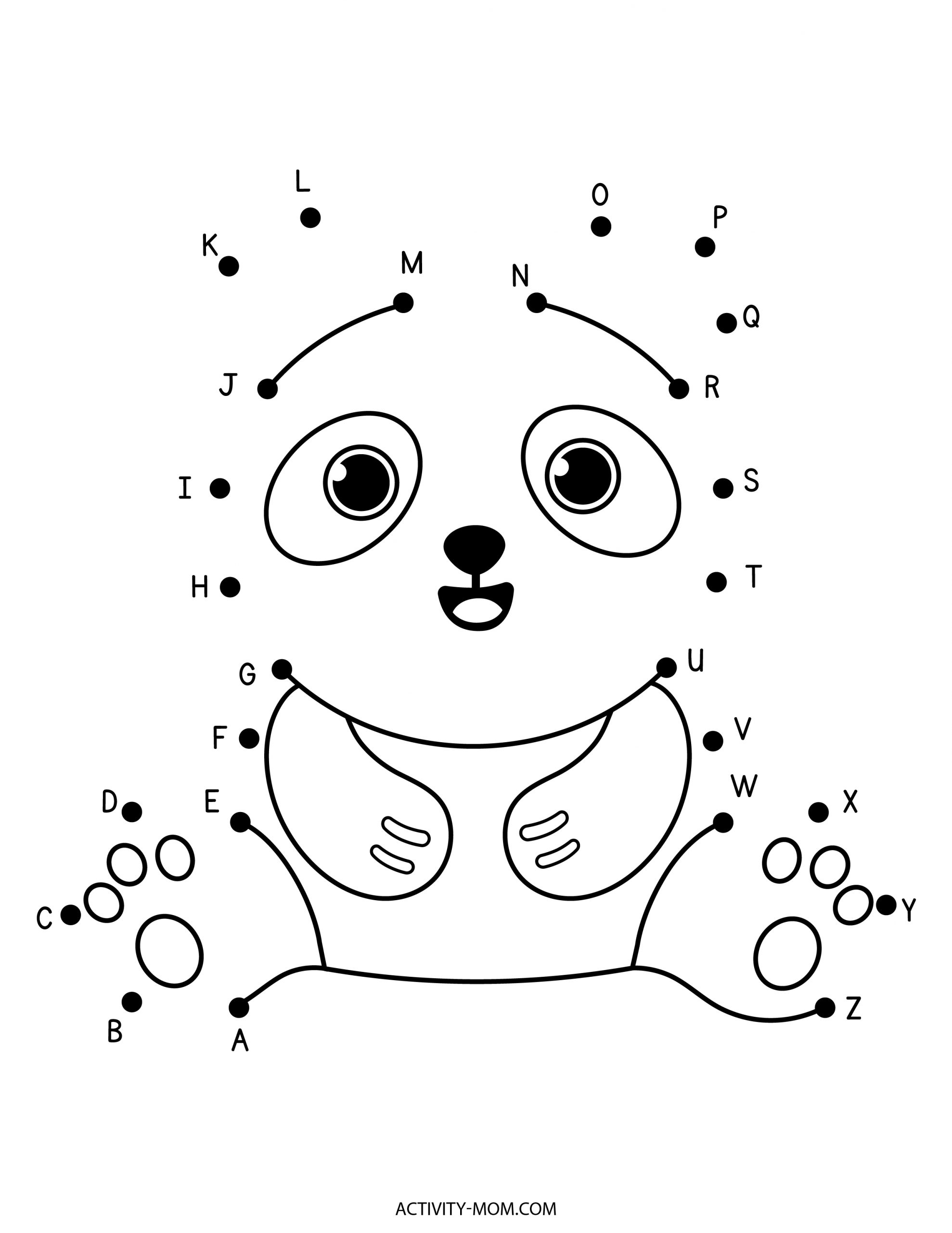 Printable Connect The Dots For Kindergarten Printable Form Templates And Letter