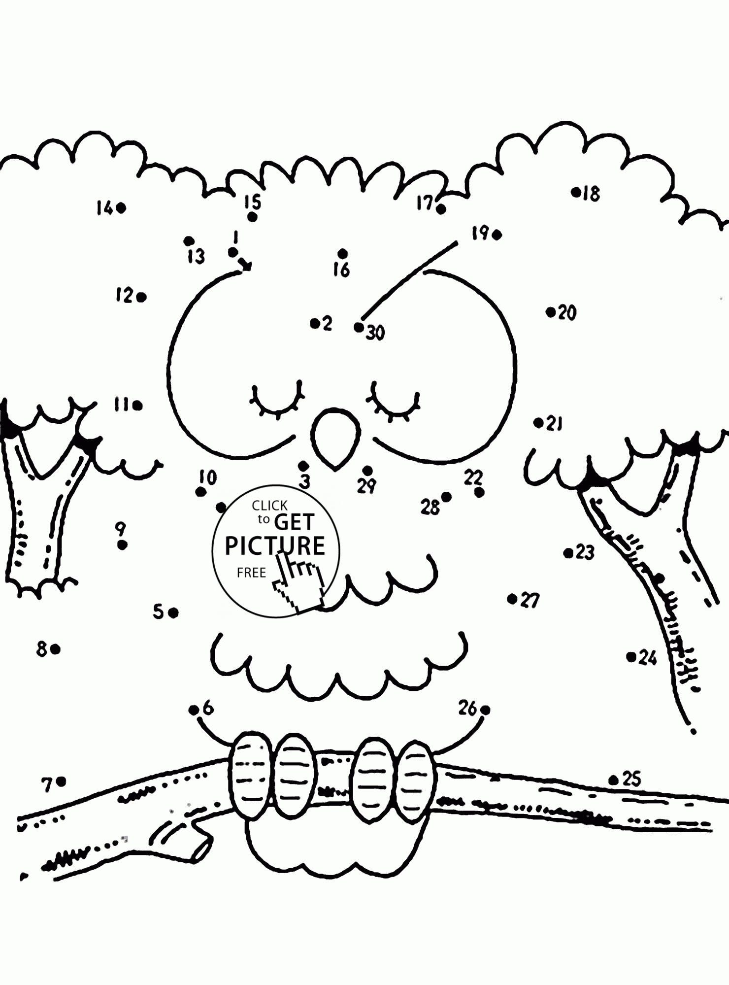 Printable Connecting The Dots Coloring Pages NathaliaaxBowman