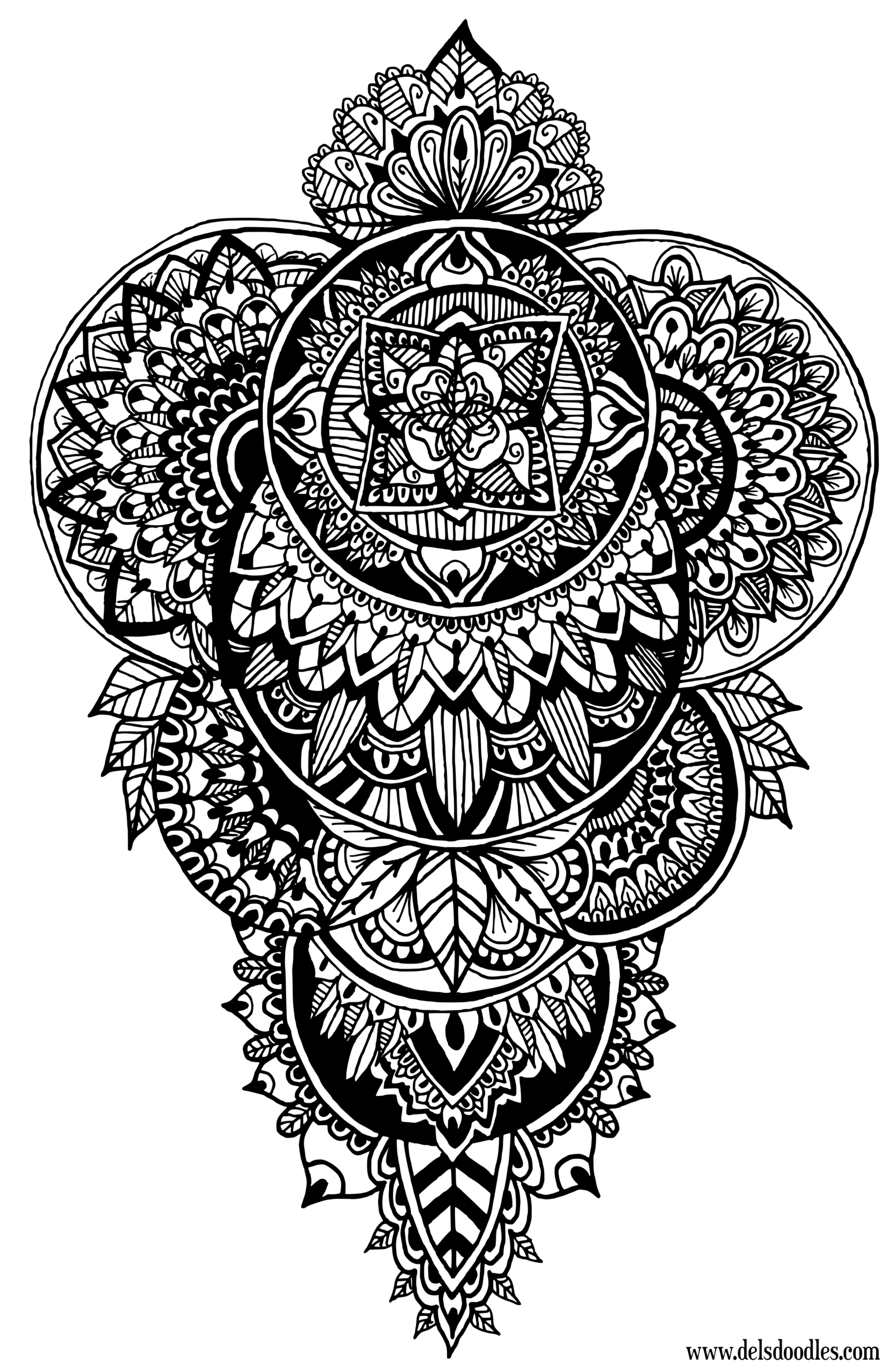 Detailed Printable Coloring Pages