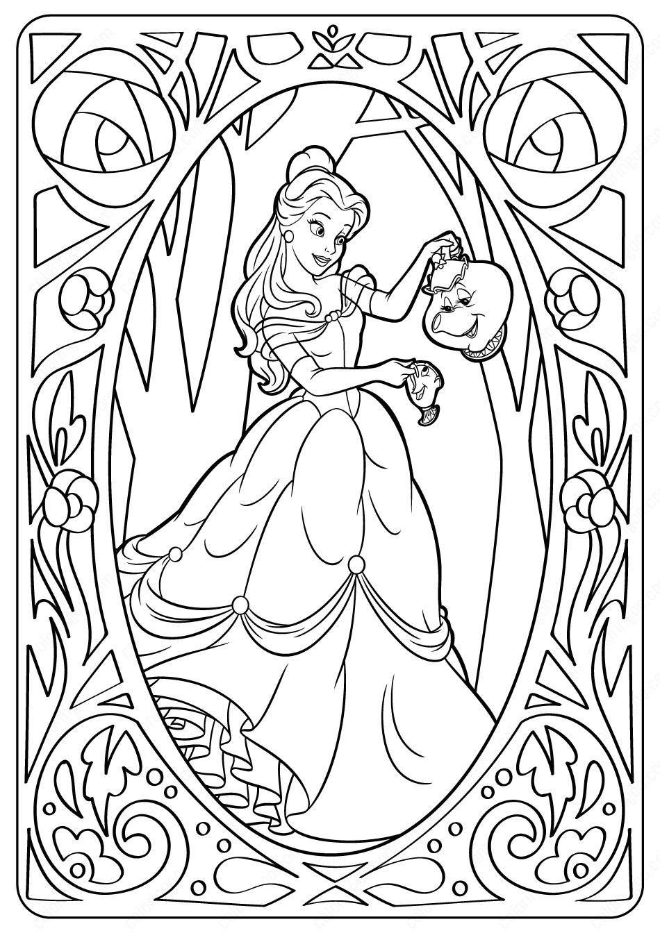 Disney Coloring Pages Pdf