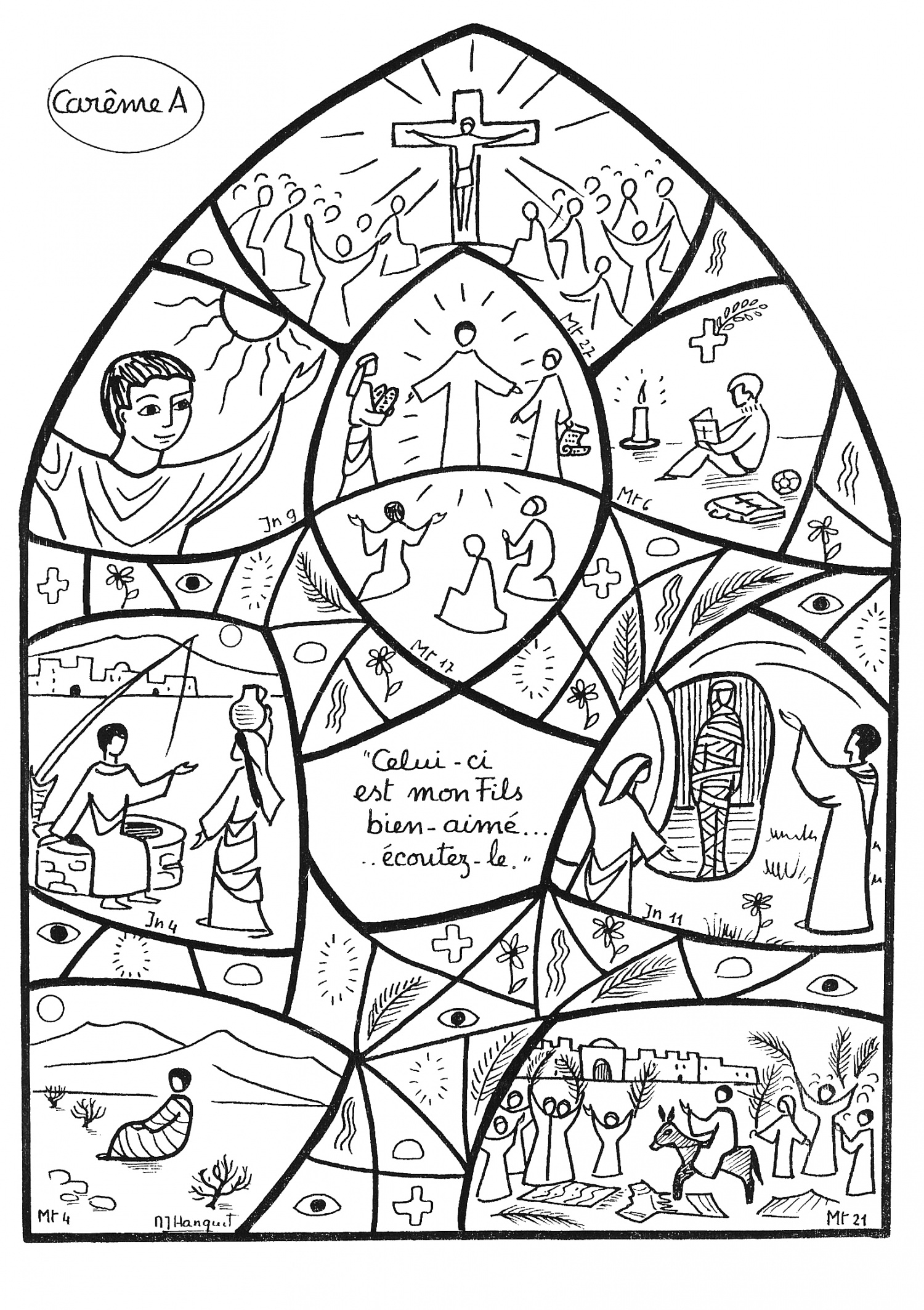Printable Good Friday Coloring Pages