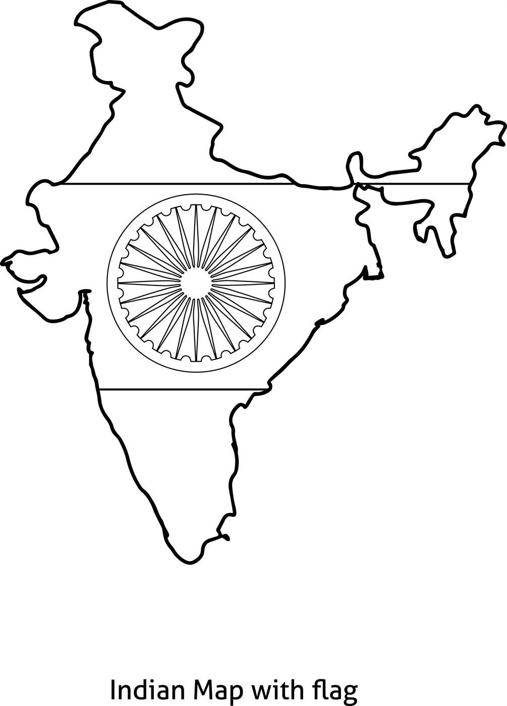 Printable Indian Flag Coloring Page Free Printable India Flag Coloring Pages For Kids Download